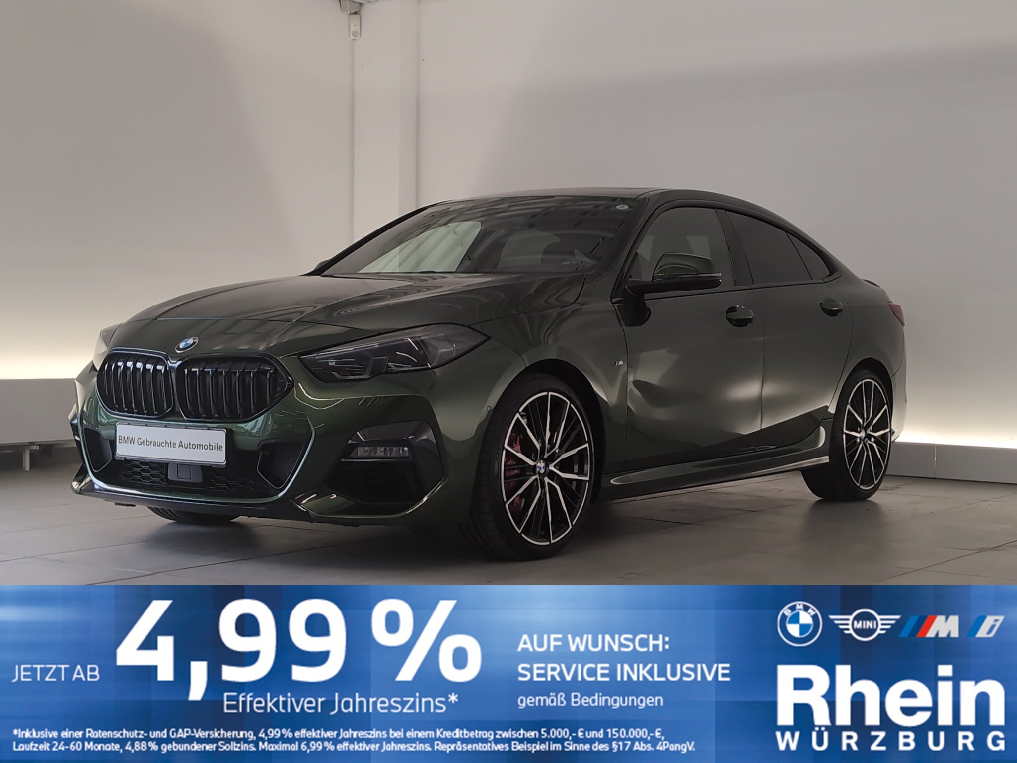 BMW 220i xDrive Gran Coup Navi/LED/RFK/GSD/HuD/LR-H