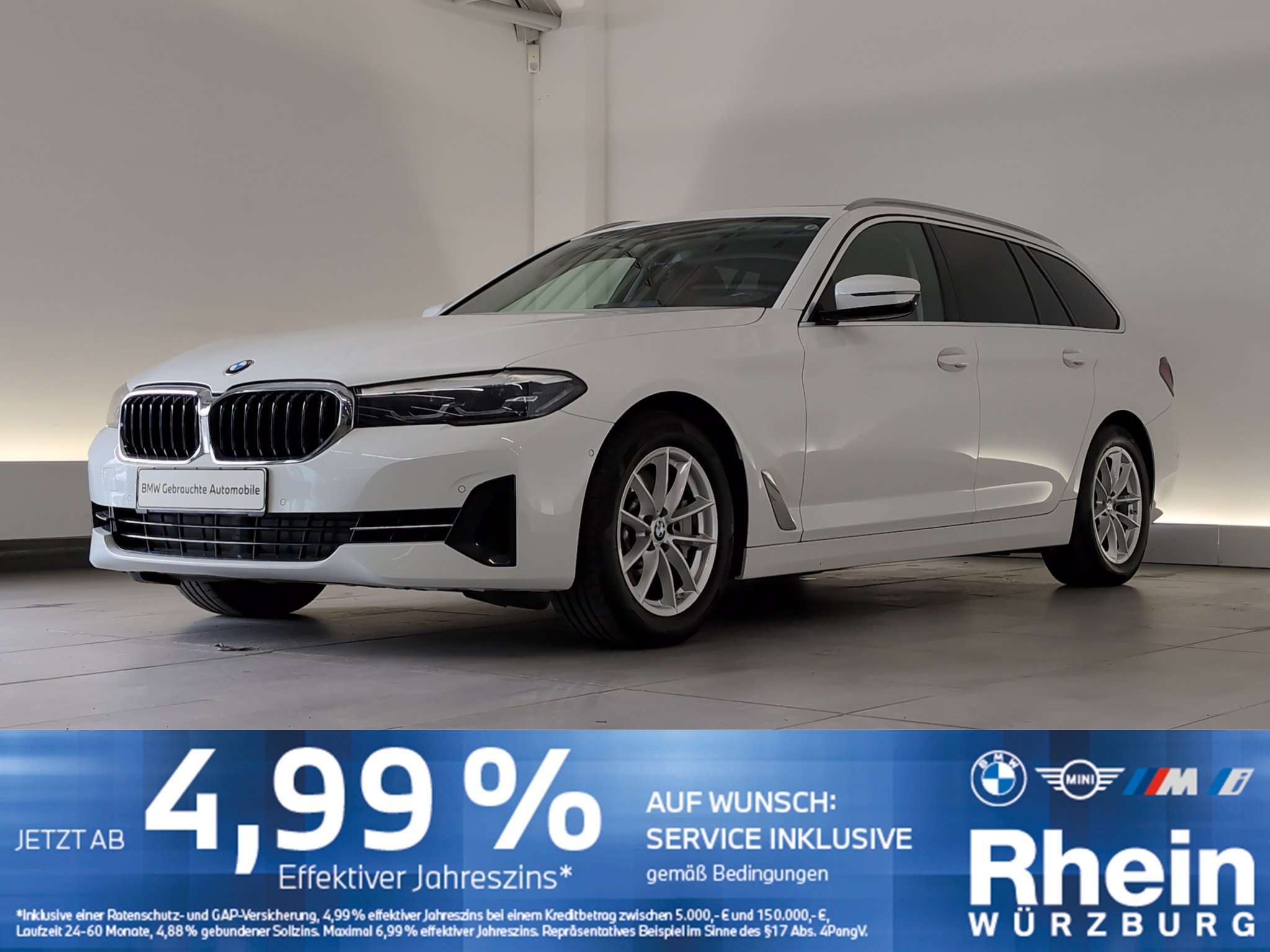 BMW 530i xDrive Touring Navi/LED/AHK/RFK/SHZ/Pano