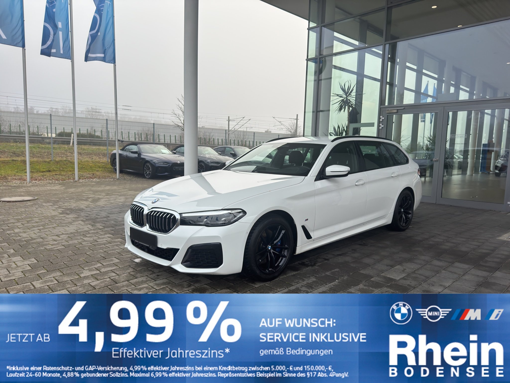 BMW 530i xDrive Touring M Sport AHK H&K ACC LH
