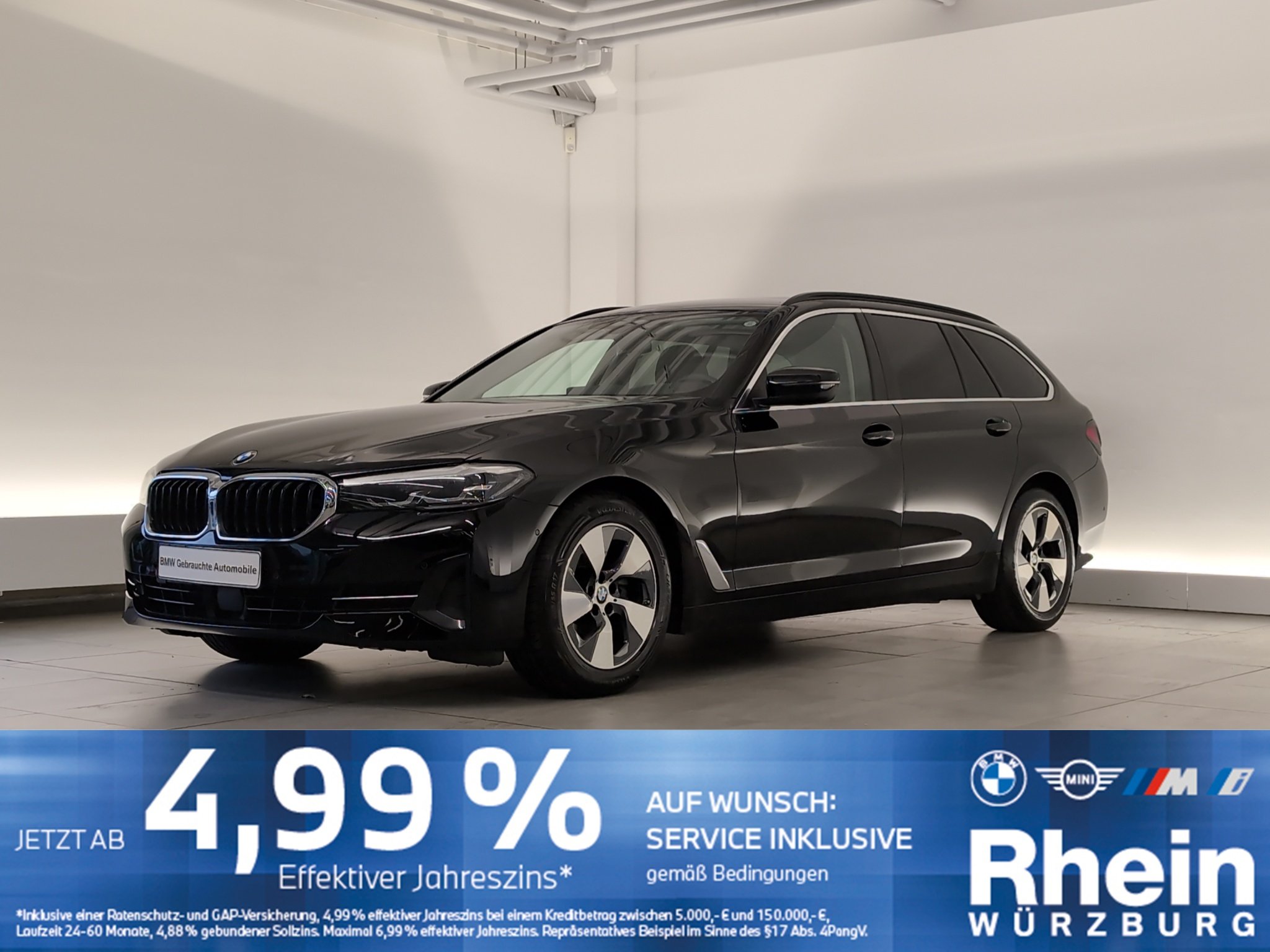 BMW 520d xDrive Touring HUD/DAB/PDC/SHZ