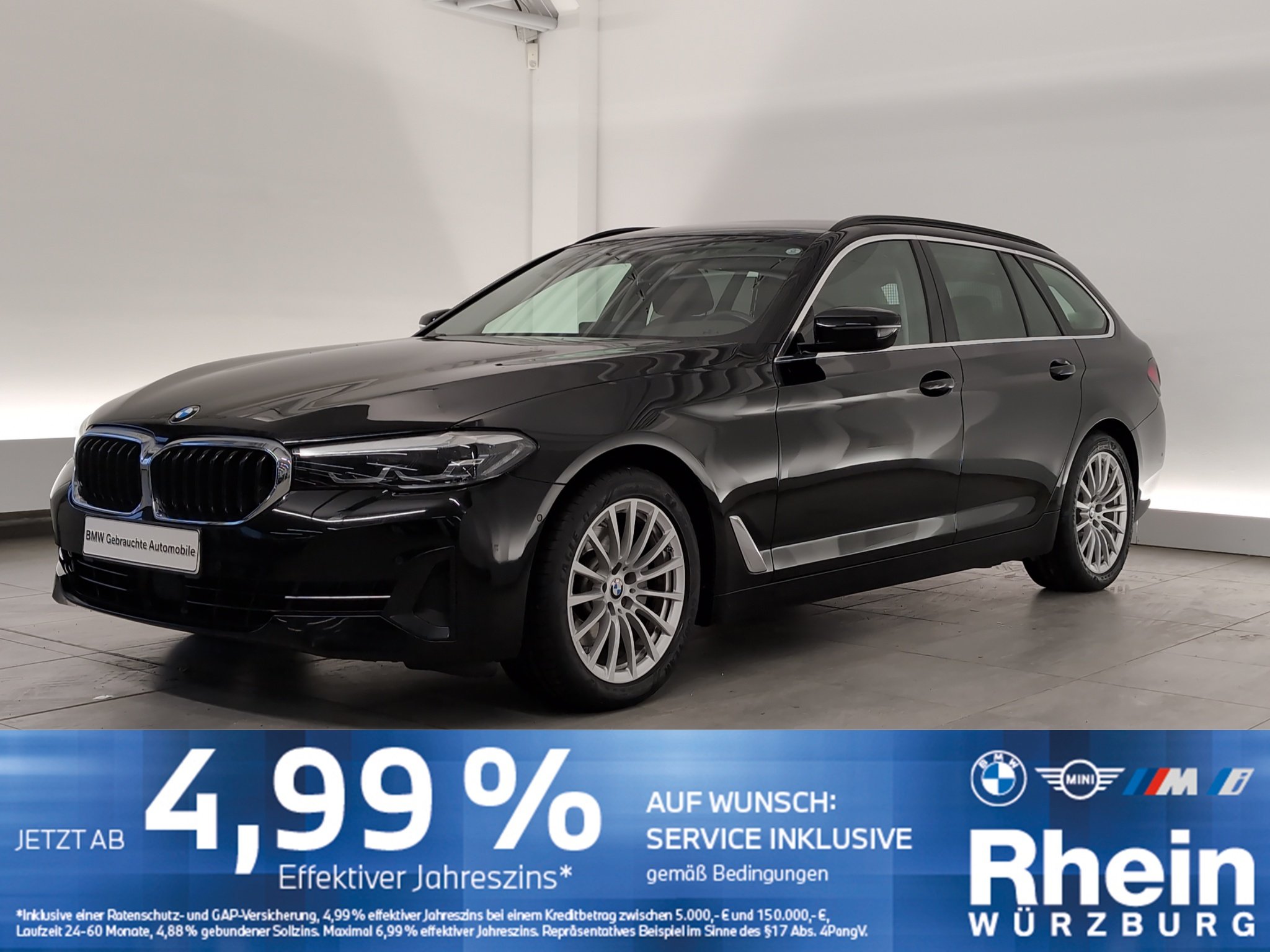 BMW 520d xDrive Tour Navi/LED/AHK/StandHz/4-Zonen/PA