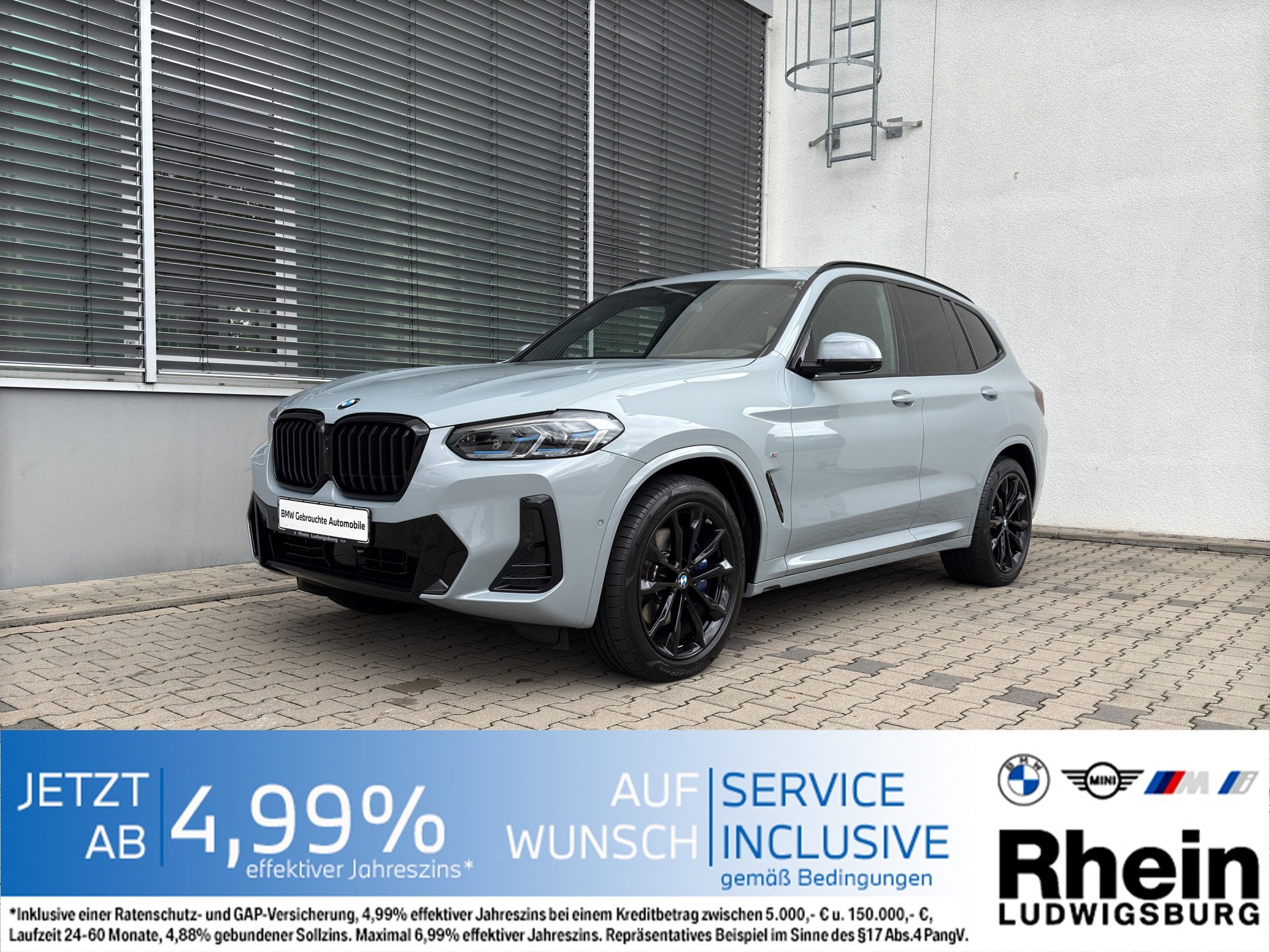 BMW X3 xDr30i M Sportpaket Laser Navi HUD HarKar AHK
