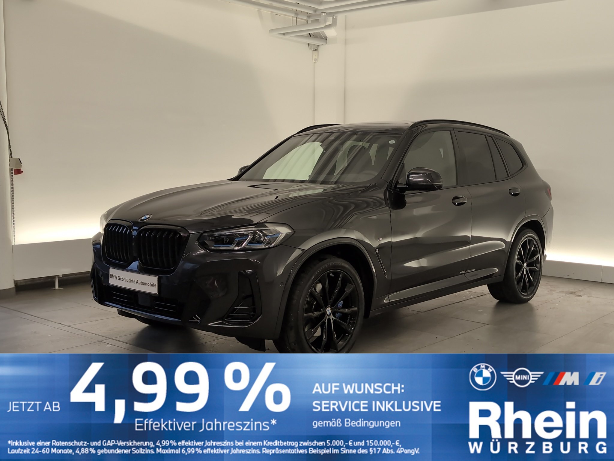 BMW X3 xDrive30i M Sportpaket HUD/H&K/Pano