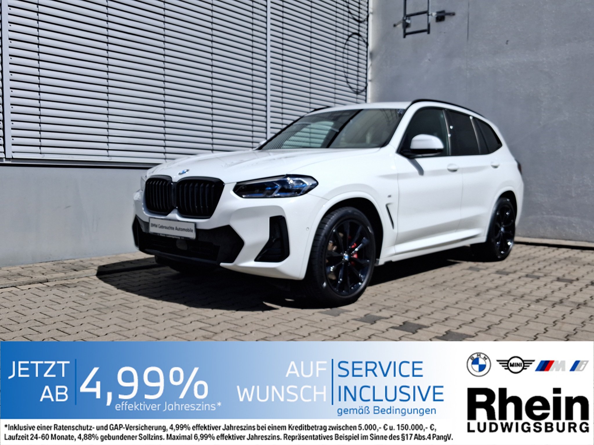 BMW X3 xDrive30i M Sportpaket Laser Navi HUD HarKar