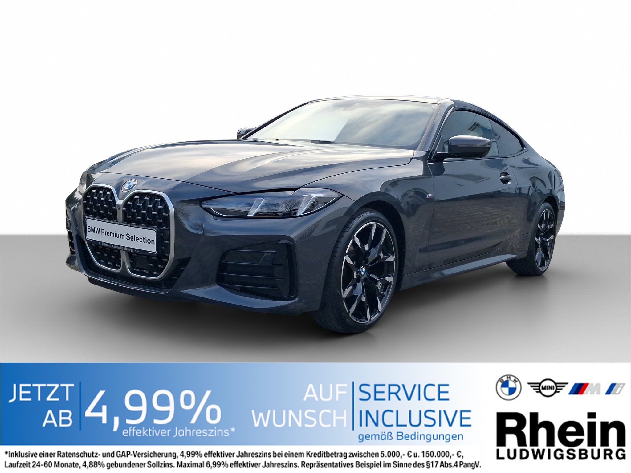 BMW 420d xDr Coup M Sportpaket LED DrivAs ParkAs+