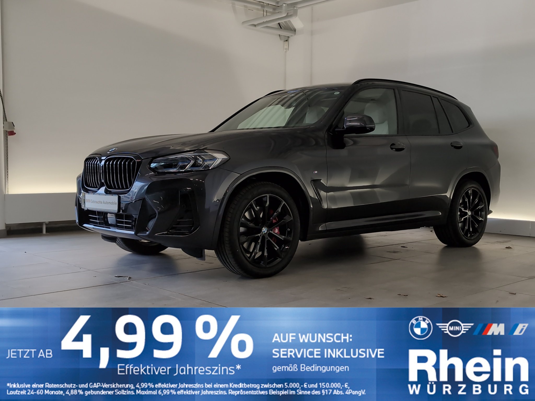 BMW X3 xDrive30i M Sport Navi/Laser/360/SHZ/Pano