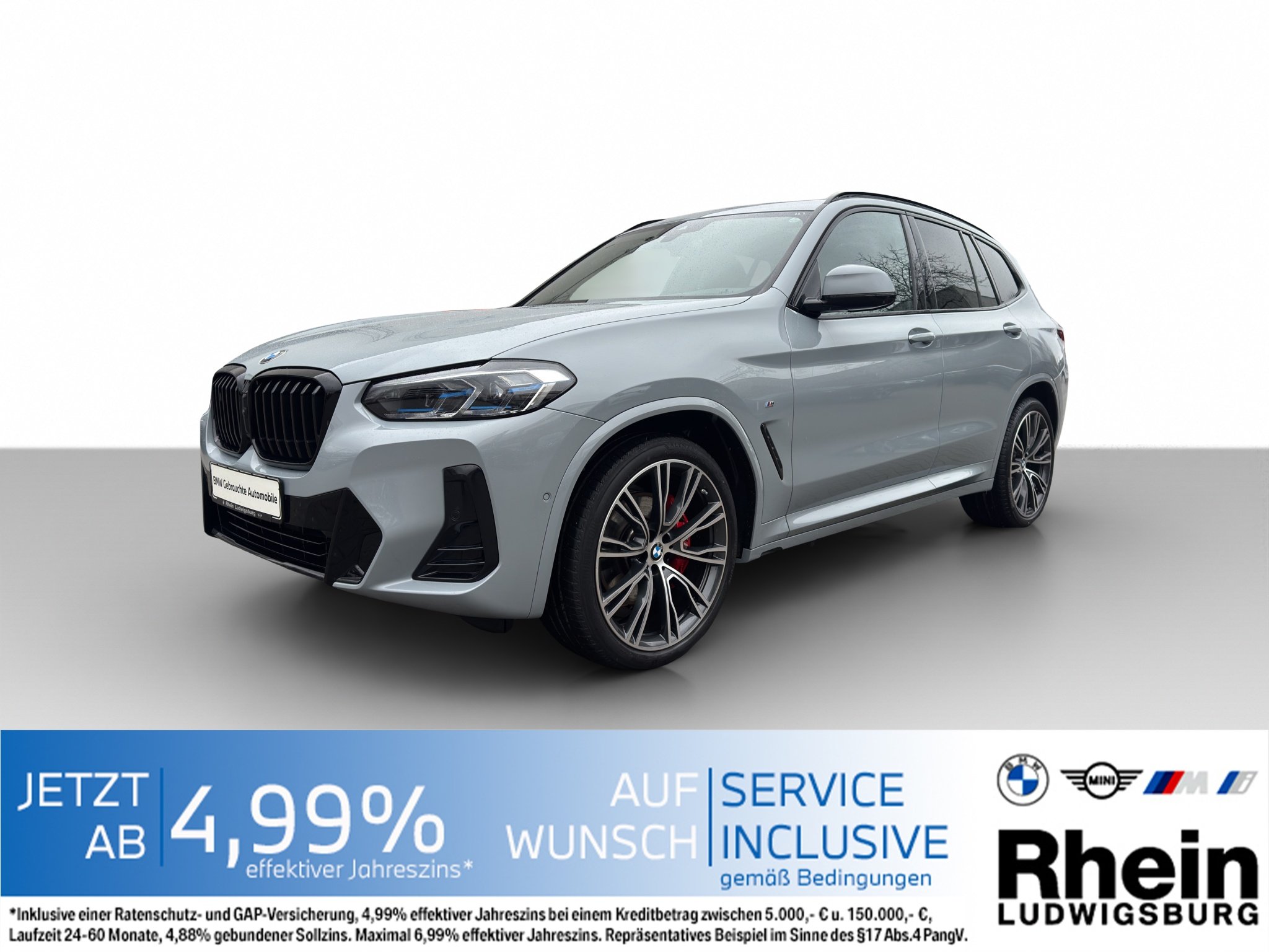 BMW X3 xDrive30i M Sport Laser HUD SH DrivAs Pano