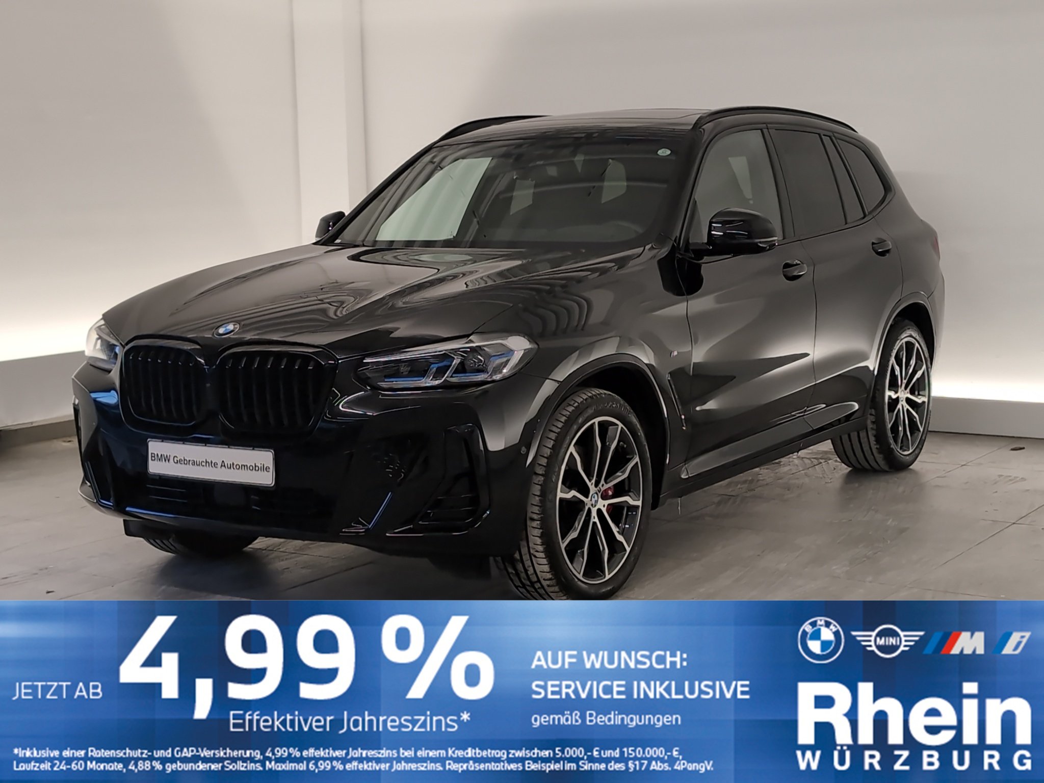 BMW X3 xDrive30i M Sport Navi/Laser/AHK/Pano/HuD/360
