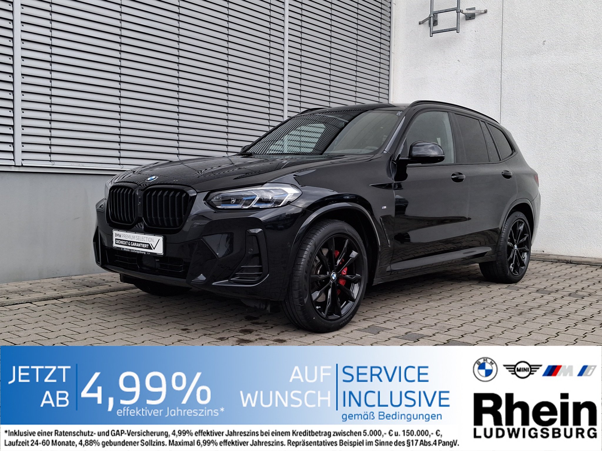 BMW X3 xDrive30i M Sportpaket Laser Navi HUD HarKar