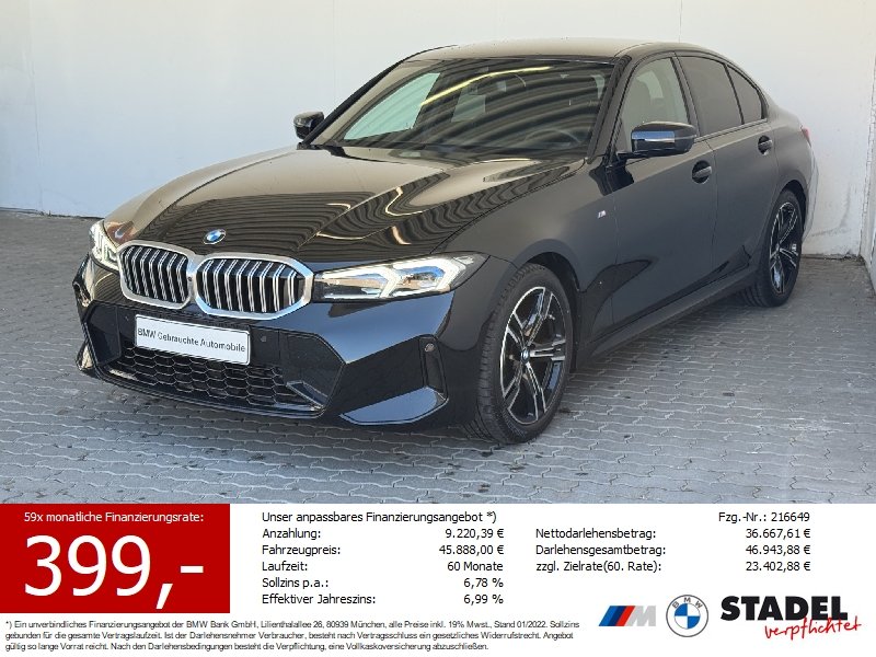 BMW 320iA Limousine M Sport Navi.LED.Standhz.360
