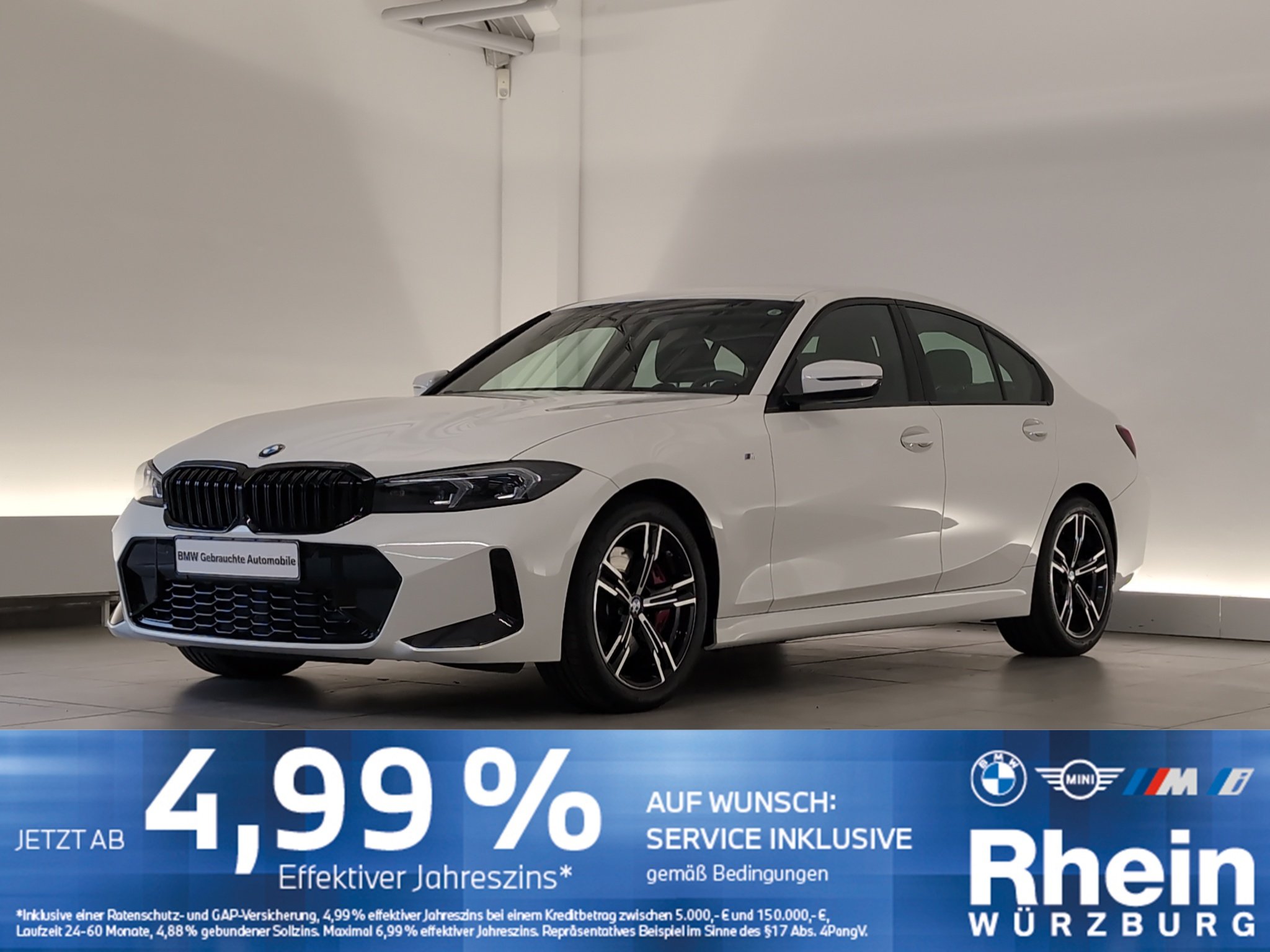 BMW 320i Limousine M Sport Navi/LED/SHZ/PDCvo+hi