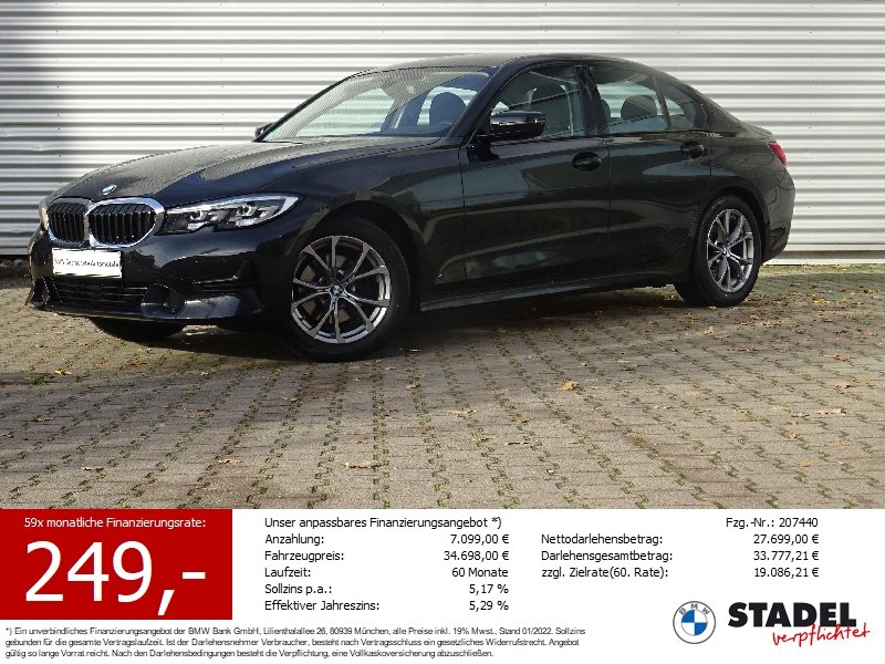 BMW 320i Lim. Sport Line LivePro Drive/ParkAssi HiFi