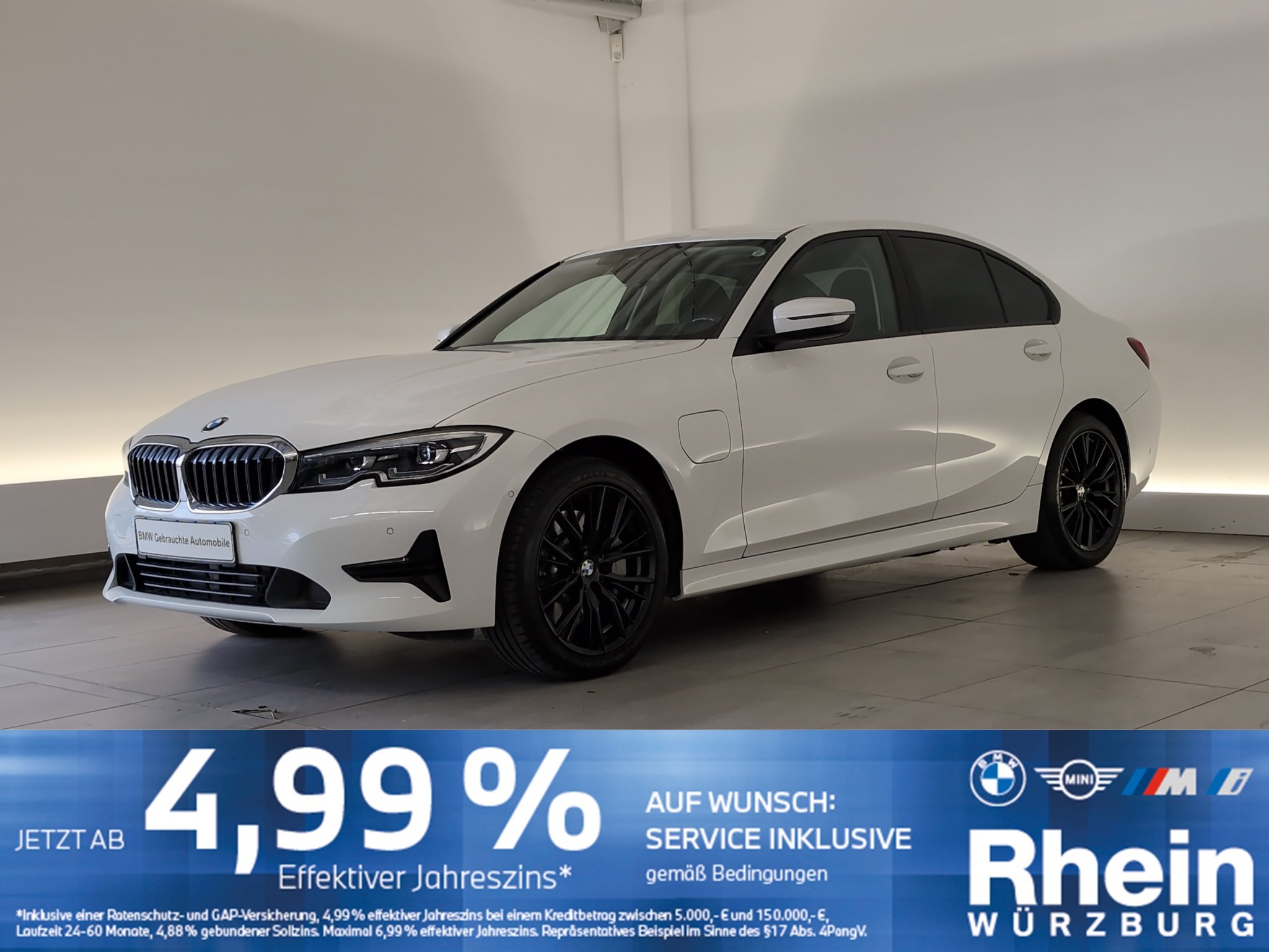 BMW 330e Limousine Navi/LED/AHK/RFK/SHZ/Apple