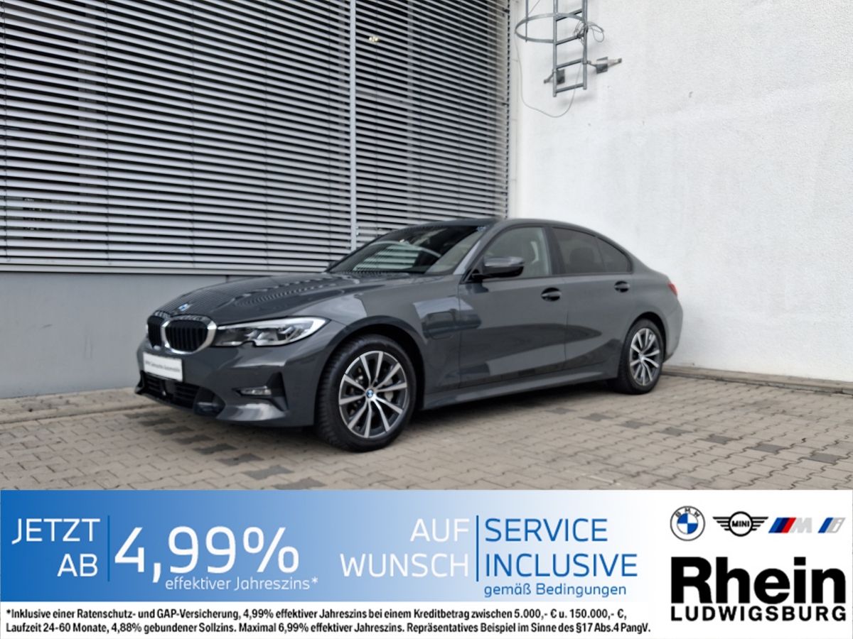 BMW 330e Lim Sport Line Laser Navi HUD H&K Glasdach