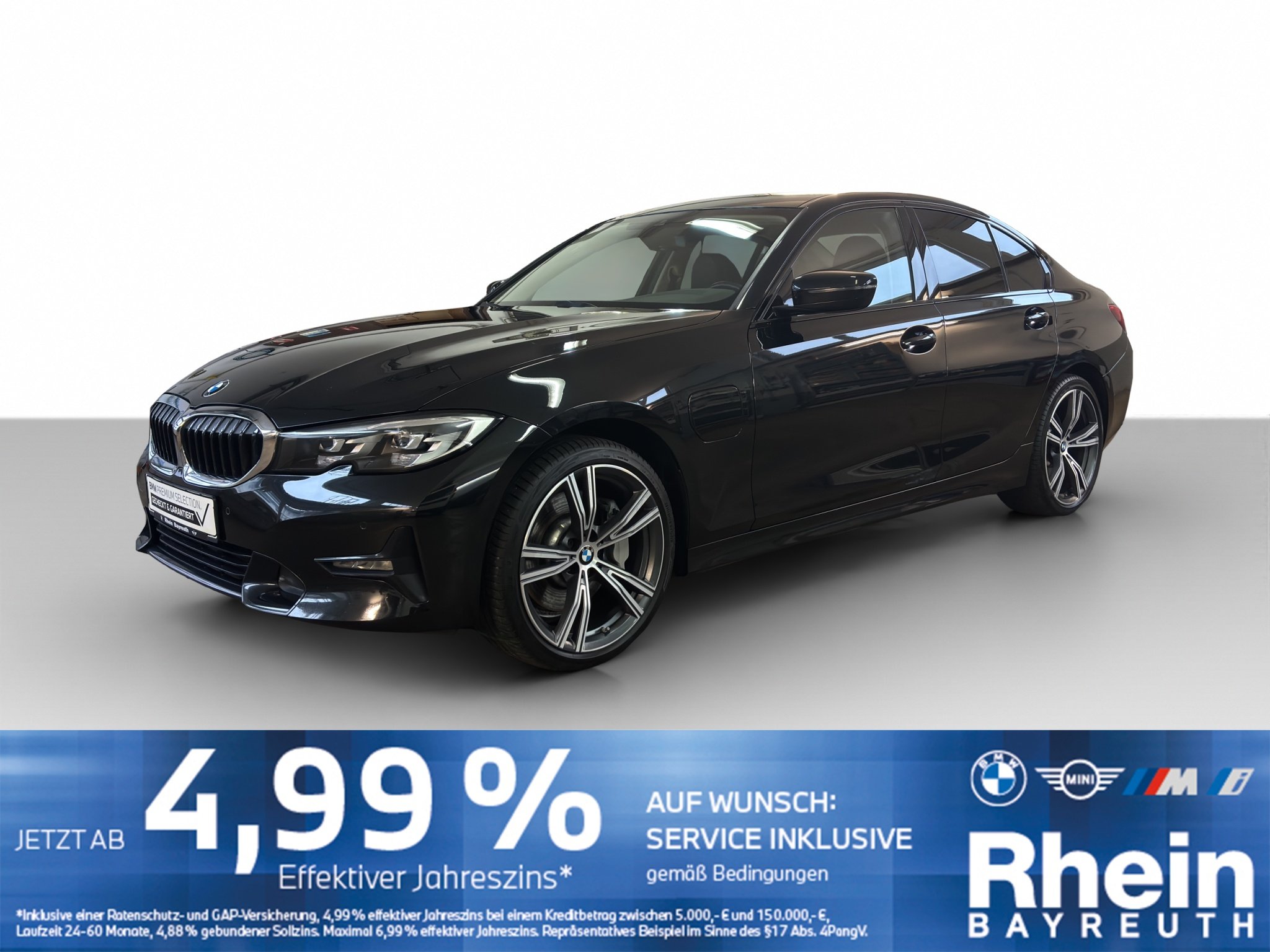 BMW 330e Limousine Sport Line Navi LED Hifi Lordose