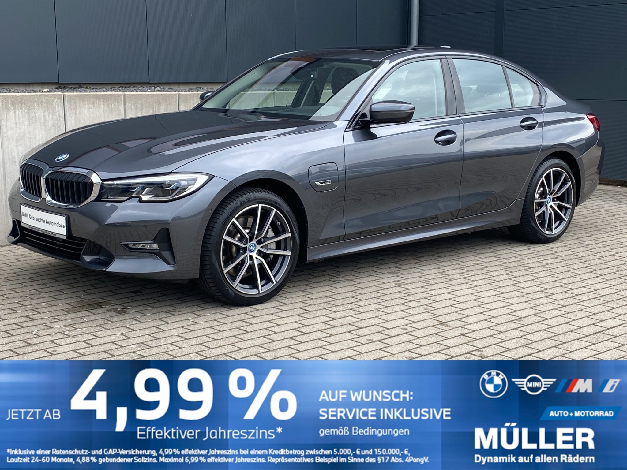 BMW 330e xDrive Sport Line LASER/HUD/G-DACH/MEMO/DAB