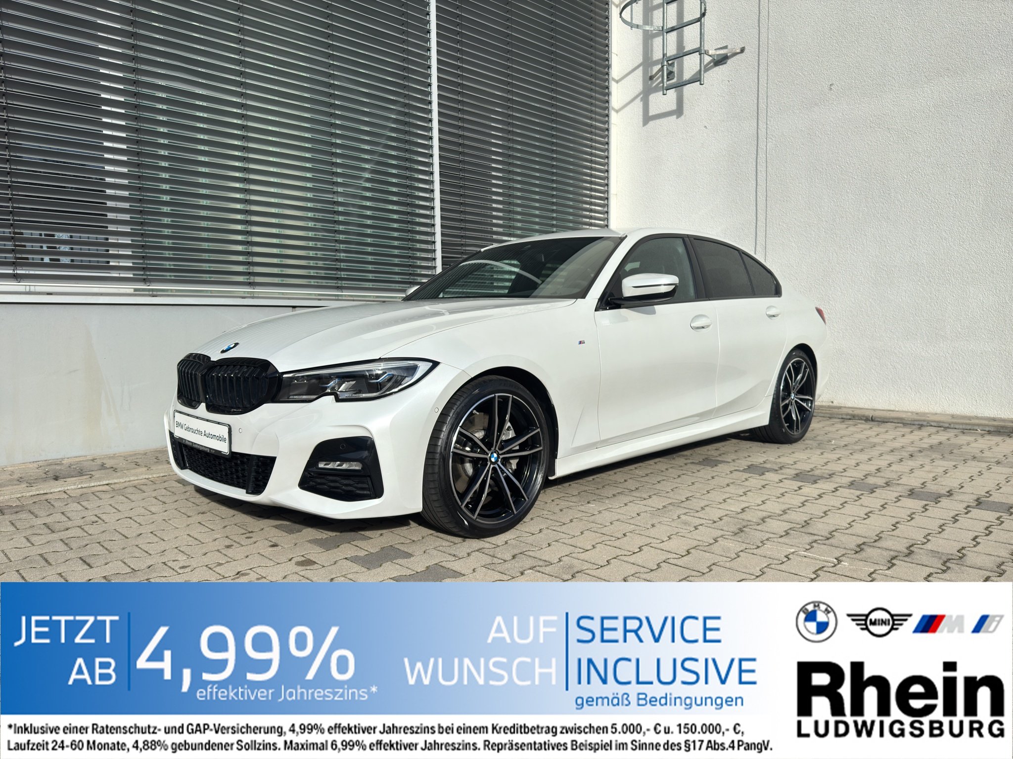 BMW 330i Lim M Sport Laser DrivAs PArkAs HiFi