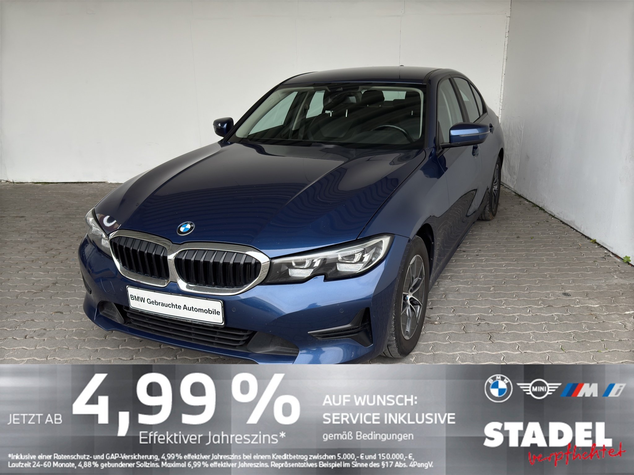 BMW 318d Lim. Advantage Navi.LED.DriveAs.AHK.PDCv+h