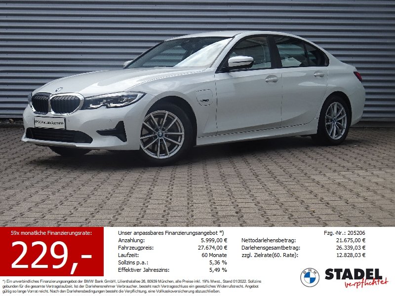 BMW 320e Lim. Advantage erwLED LivePro CarPlay AHK