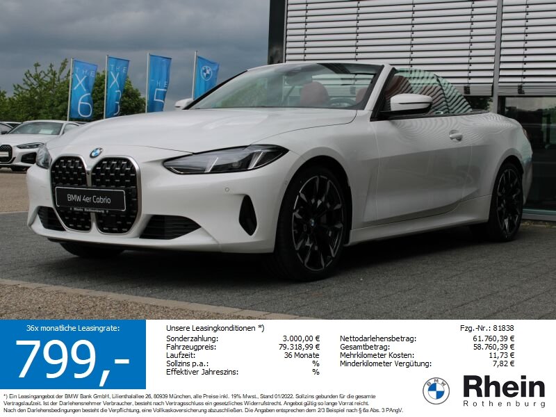 BMW 430d Cabrio