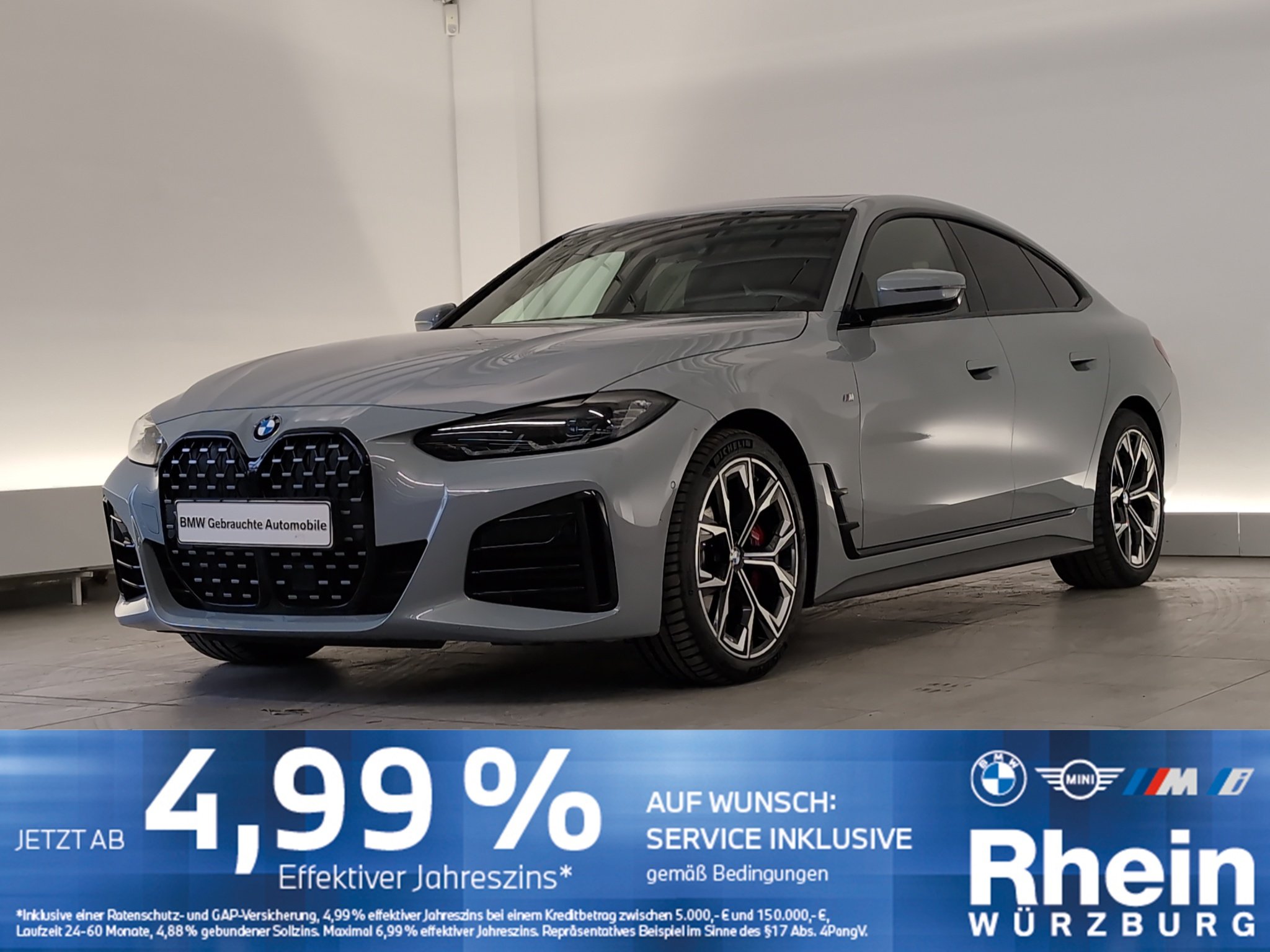 BMW 430i Gran Coup M Sport Navi/LED/AHK/RFK/GSD