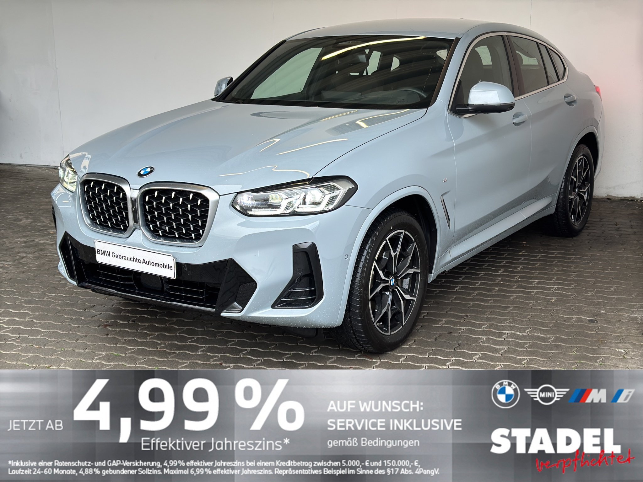 BMW X4 xDr30d M Sport Navi.LED.Standhz.360.AHK.ACC