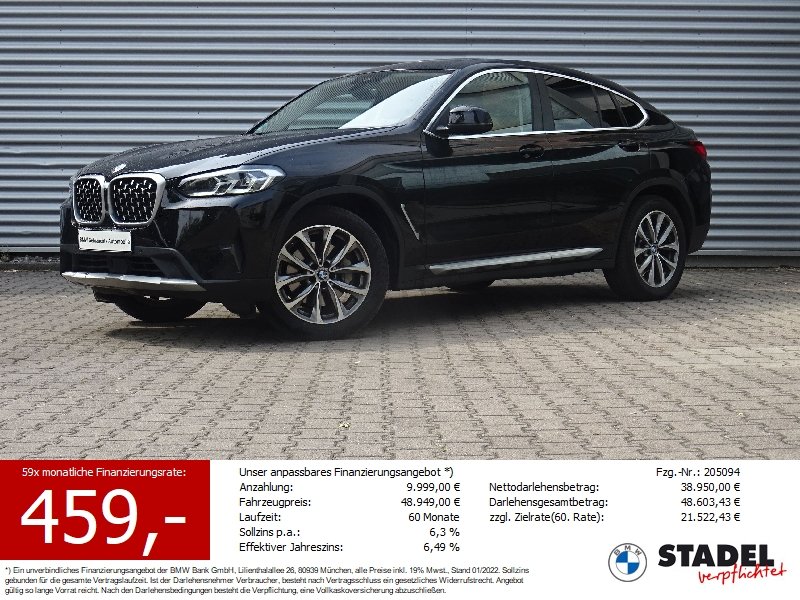BMW X4 xDrive30d ACC Panorama AHK Drive/Park-Assist