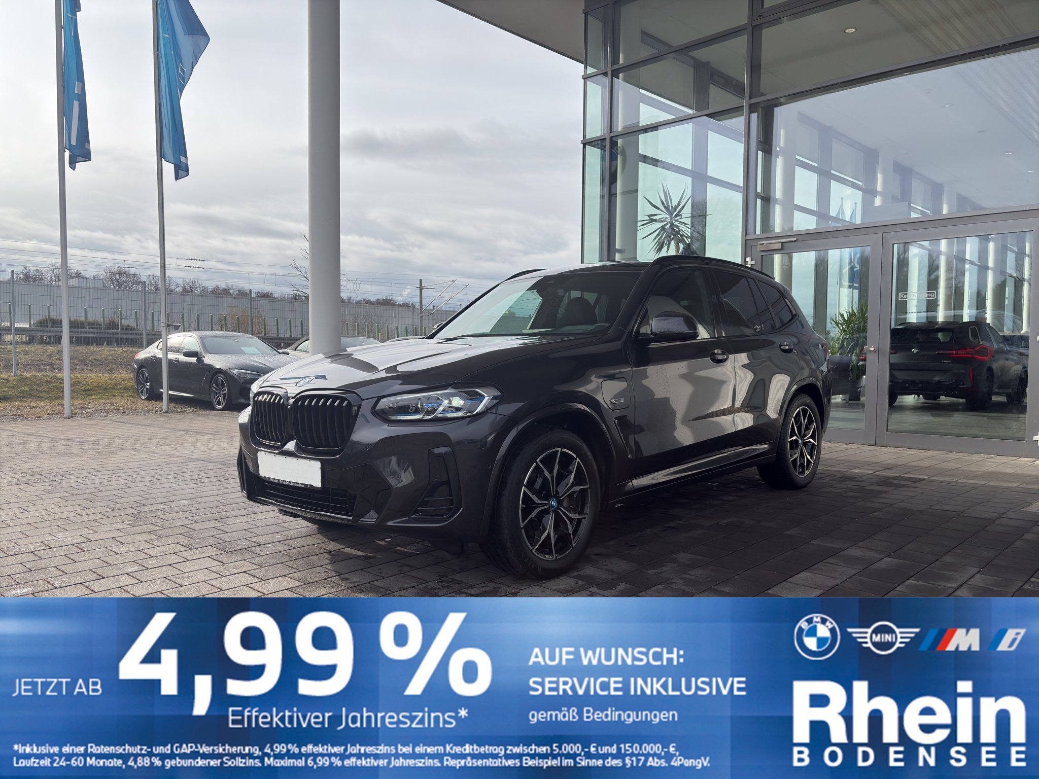 BMW X3 xDrive30e M Sport AHK HUD DrivingAss Laser SH