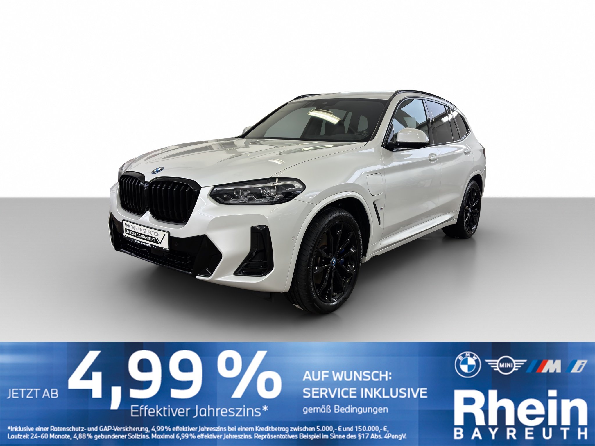 BMW X3 xDrive30e M Sport Navi LED ACC HUD GSD AHK