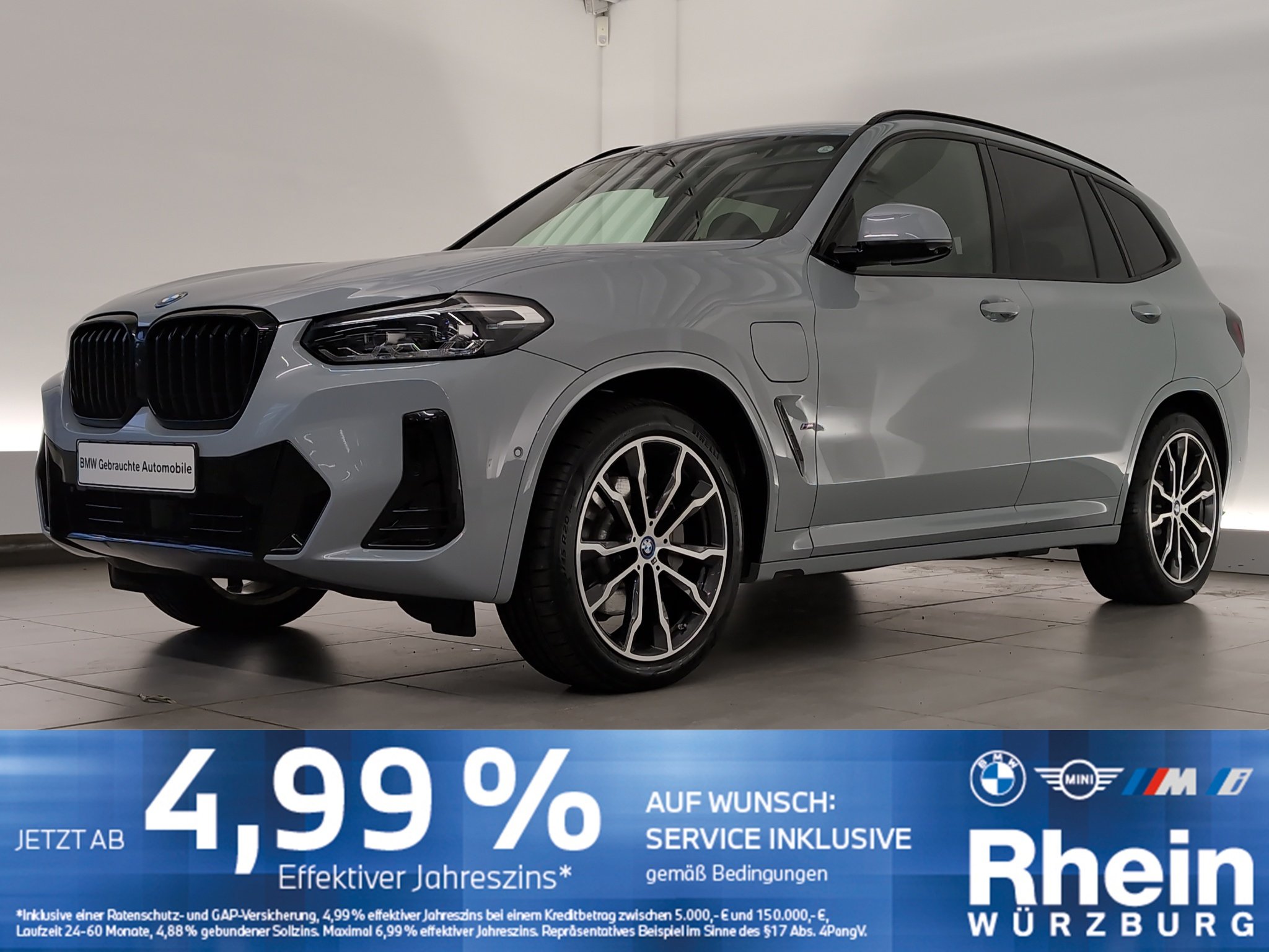 BMW X3 xDrive30e M Sport Navi/LED/HuD/HiFi/DAB/PaAS+