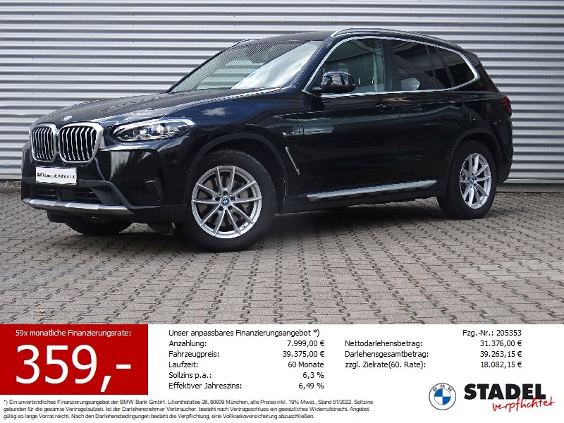 BMW X3 xDrive30e Live Pro HiFi ACC Sportsitze AHK SH