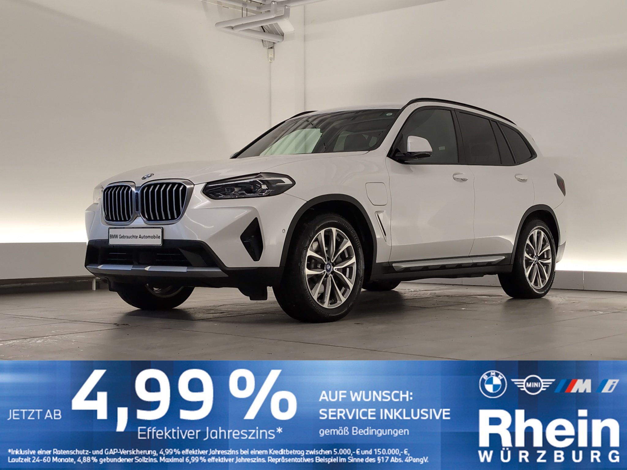 BMW X3 xDrive30e Navi/LED/AHK/RFK/HuD/ACC/SHZ/Apple