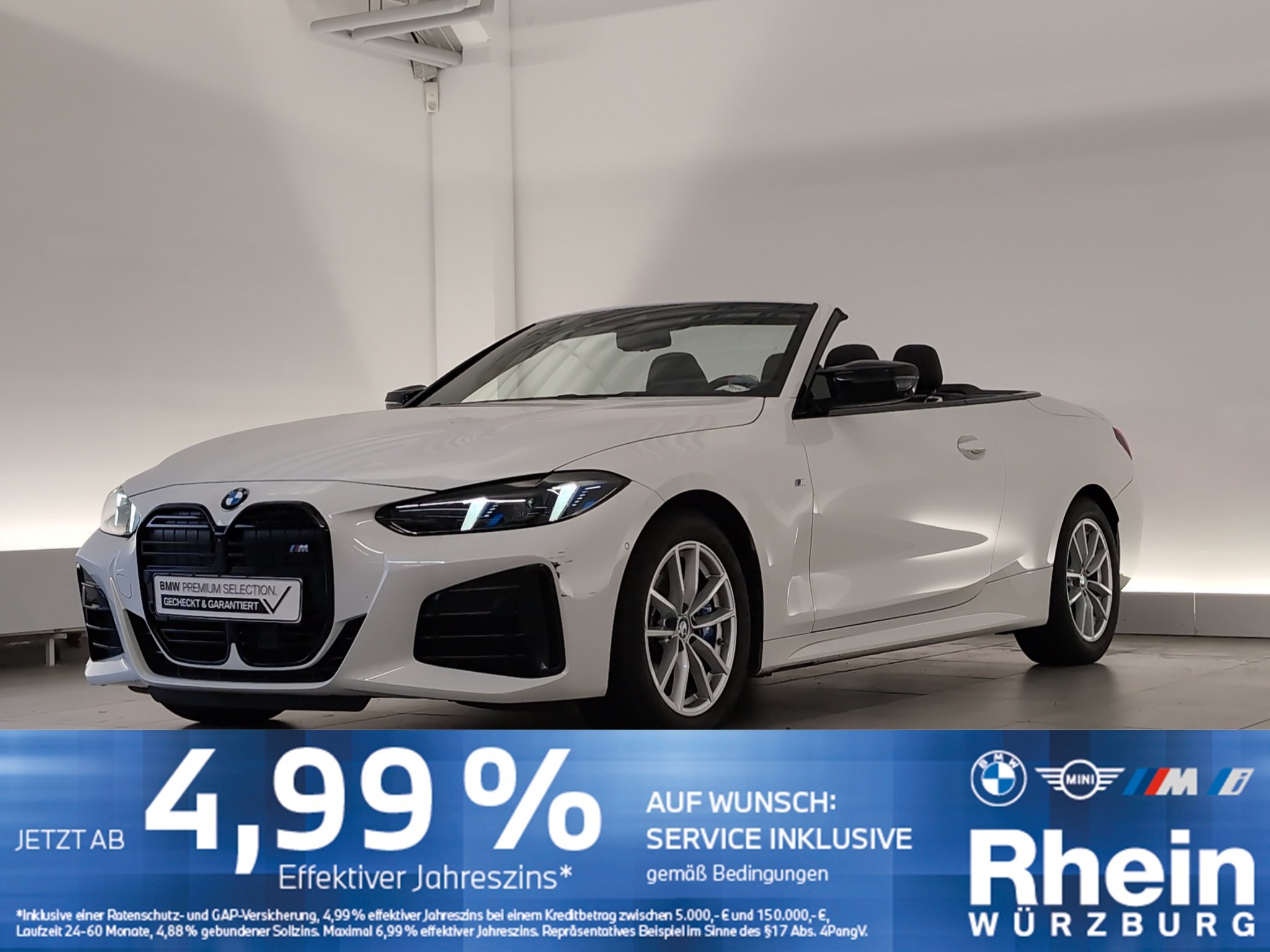 BMW M440i xDrive Cabrio Navi/LED/ACC/Standhz/ParkAs