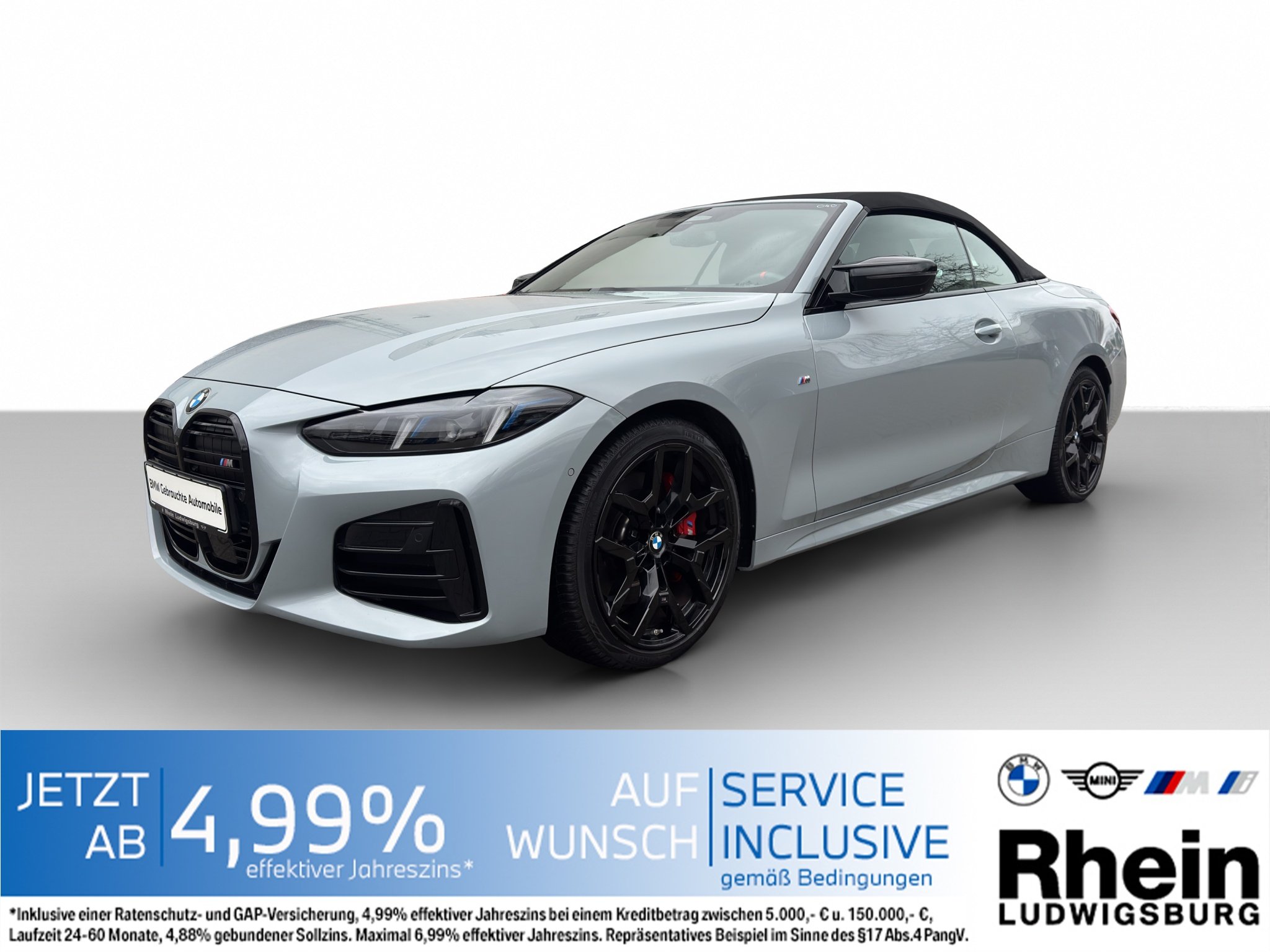 BMW M440i xDrive Cabrio HarKar AHK ParkAs+ DrivAsPro