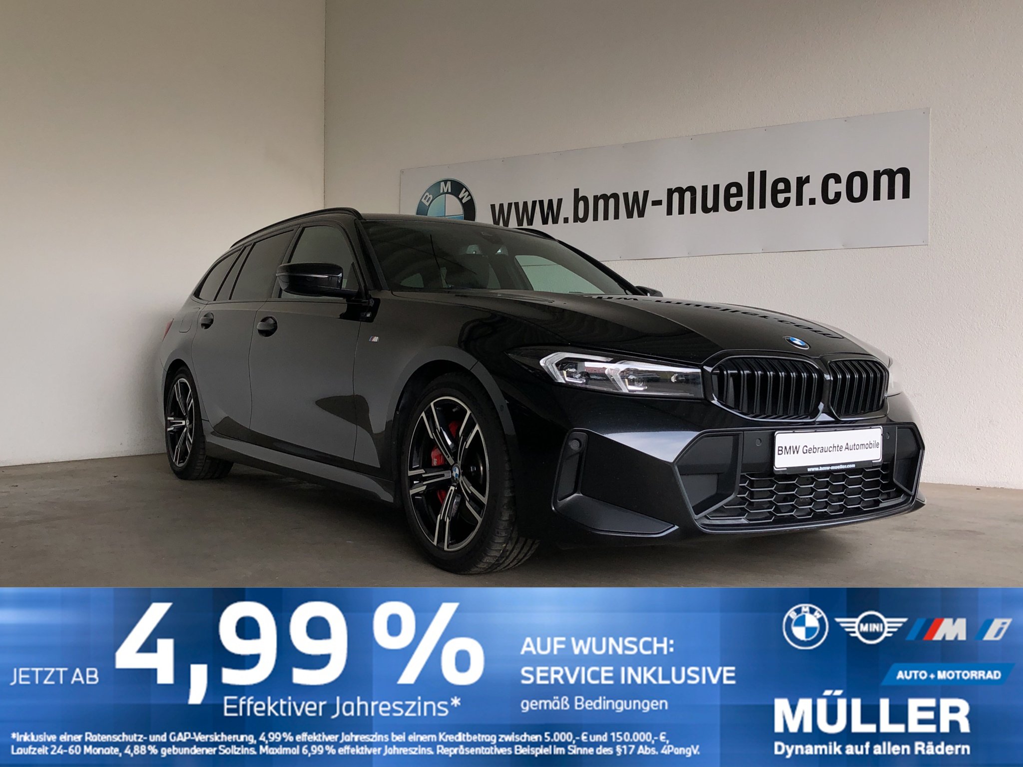 BMW 330i Touring SAG M Sport AHK/LED+/hk/MEMO/AKUST