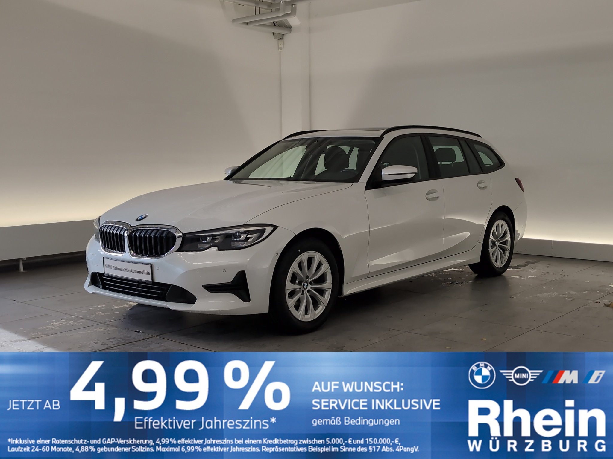 BMW 318d Touring Advantage AHK/Pano/SHZ/DAB/Lordose