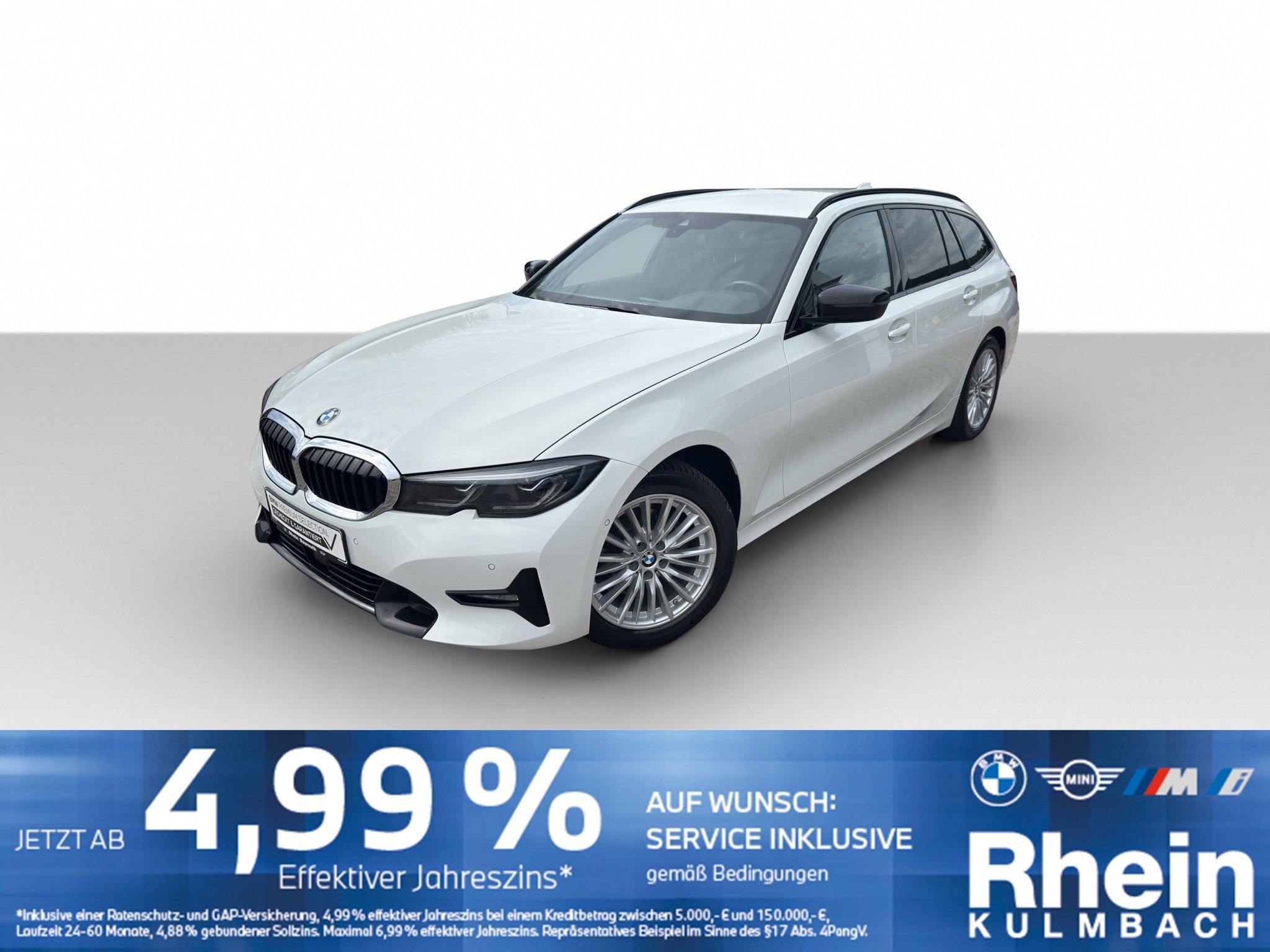 BMW 318d Touring Sport Line Navi Laser Hifi HK ACC