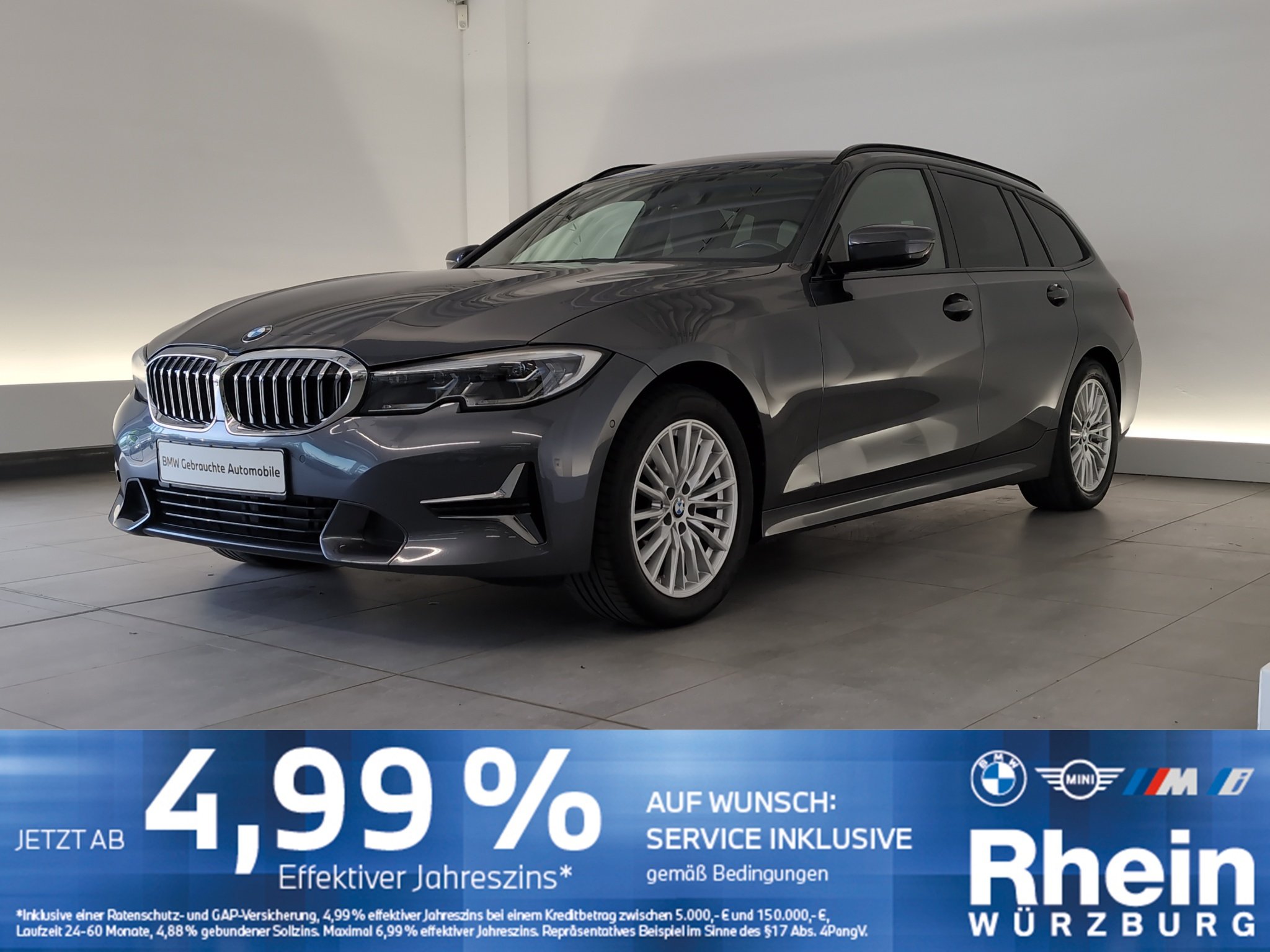 BMW 318d Touring Luxury Line Navi/Laser/AHK/SHZ/DAB