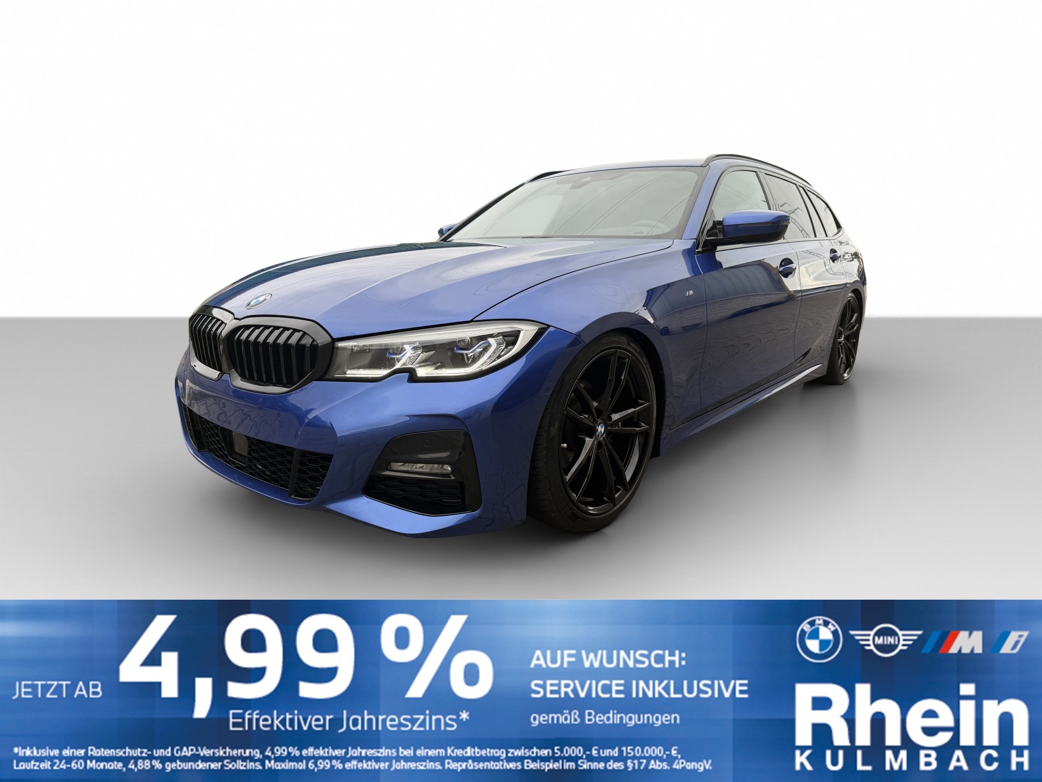 BMW 318d Touring M Sport Navi Laser ACC HUD Hifi AHK