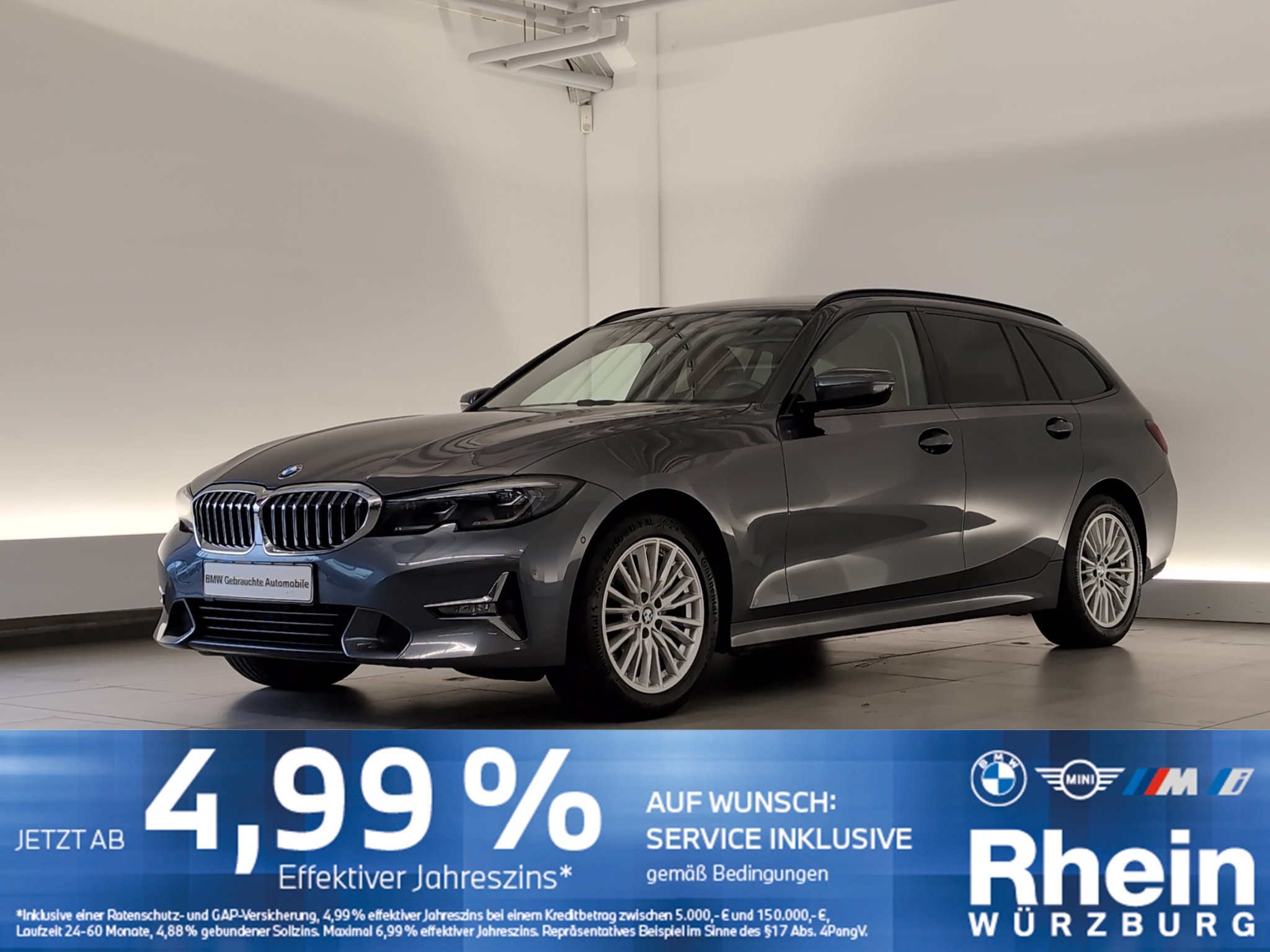 BMW 318d Touring Luxury Line HiFi/AHK/DAB