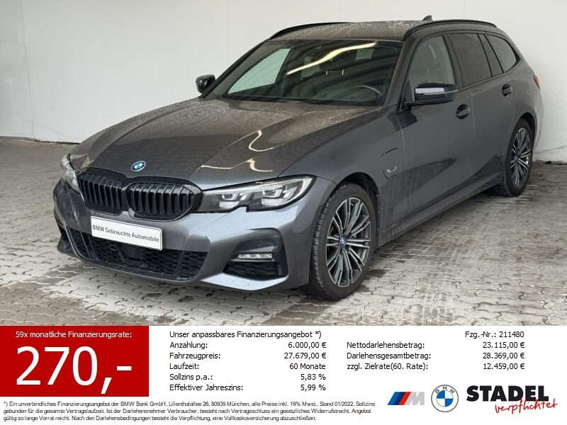 BMW 330e Tour. M Sport Navi.LED.ACC.HuD.R&uuml;Kam.AHK