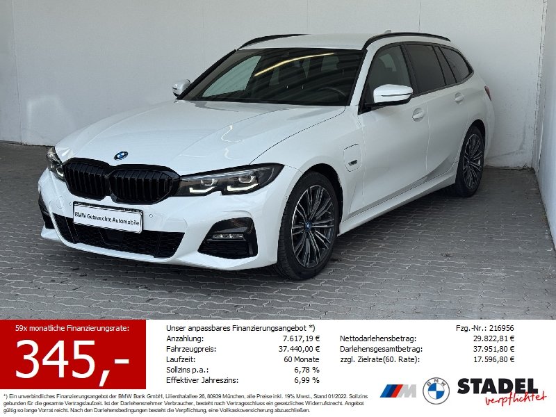 BMW 330e Tour. M Sport Navi.LED.ACC.HiFi.AHK.R&uuml;kamer