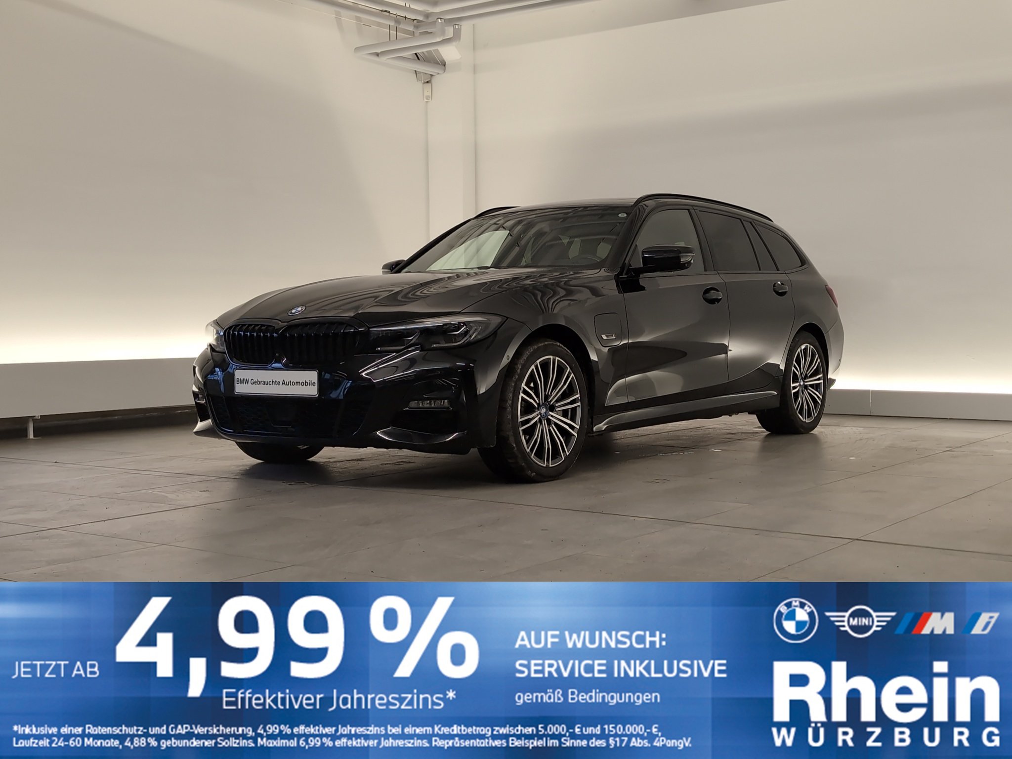 BMW 330e xDrive Touring M Sport Navi/Laser/360/Pano