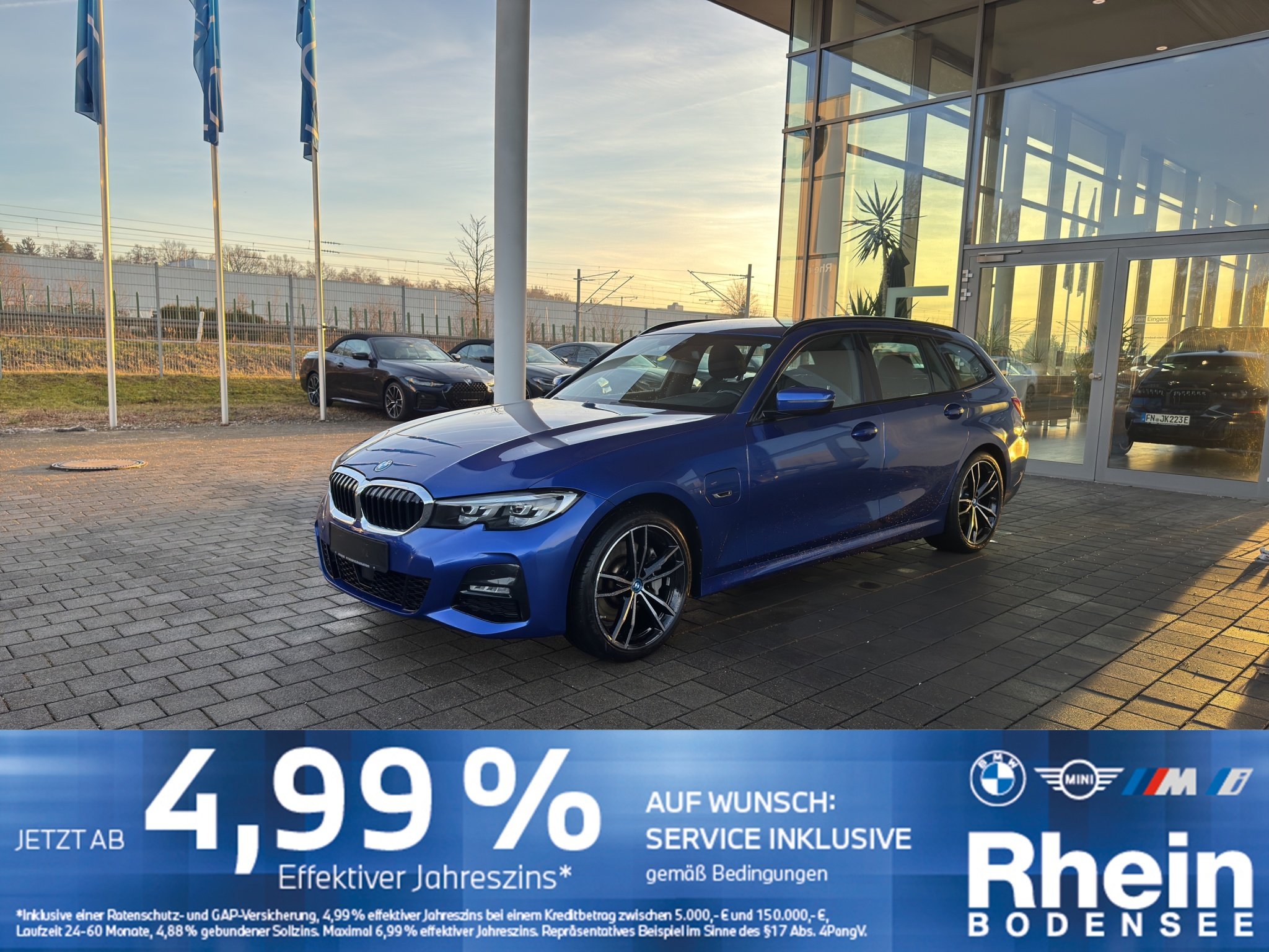 BMW 330e xDrive Touring M Sport ACC AHK DrivingAss.