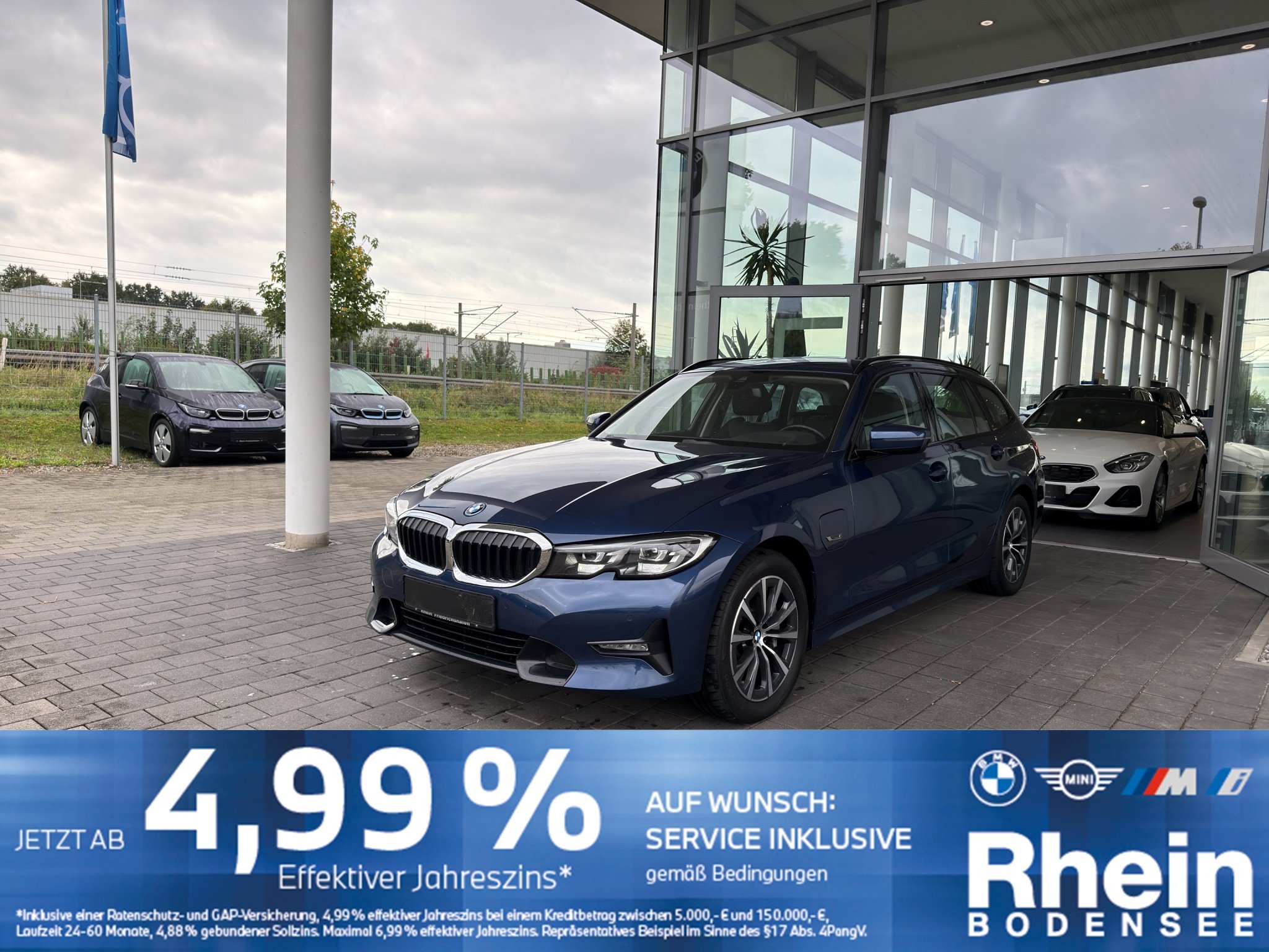 BMW 330e xDrive Touring Sport Line AHK Hifi Lenkradh