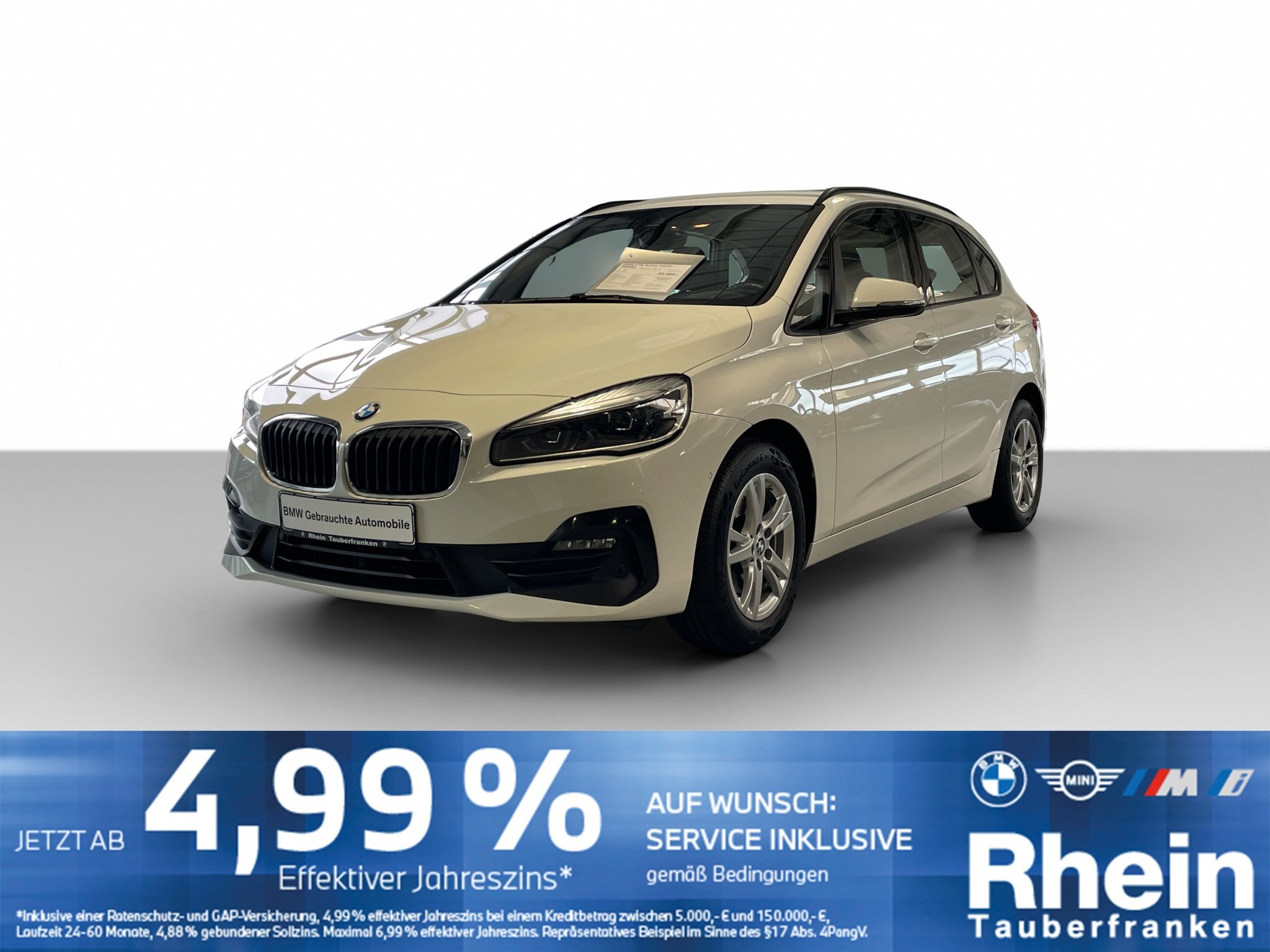 BMW 218i Active Tourer Advantage LED Navi Parkassist