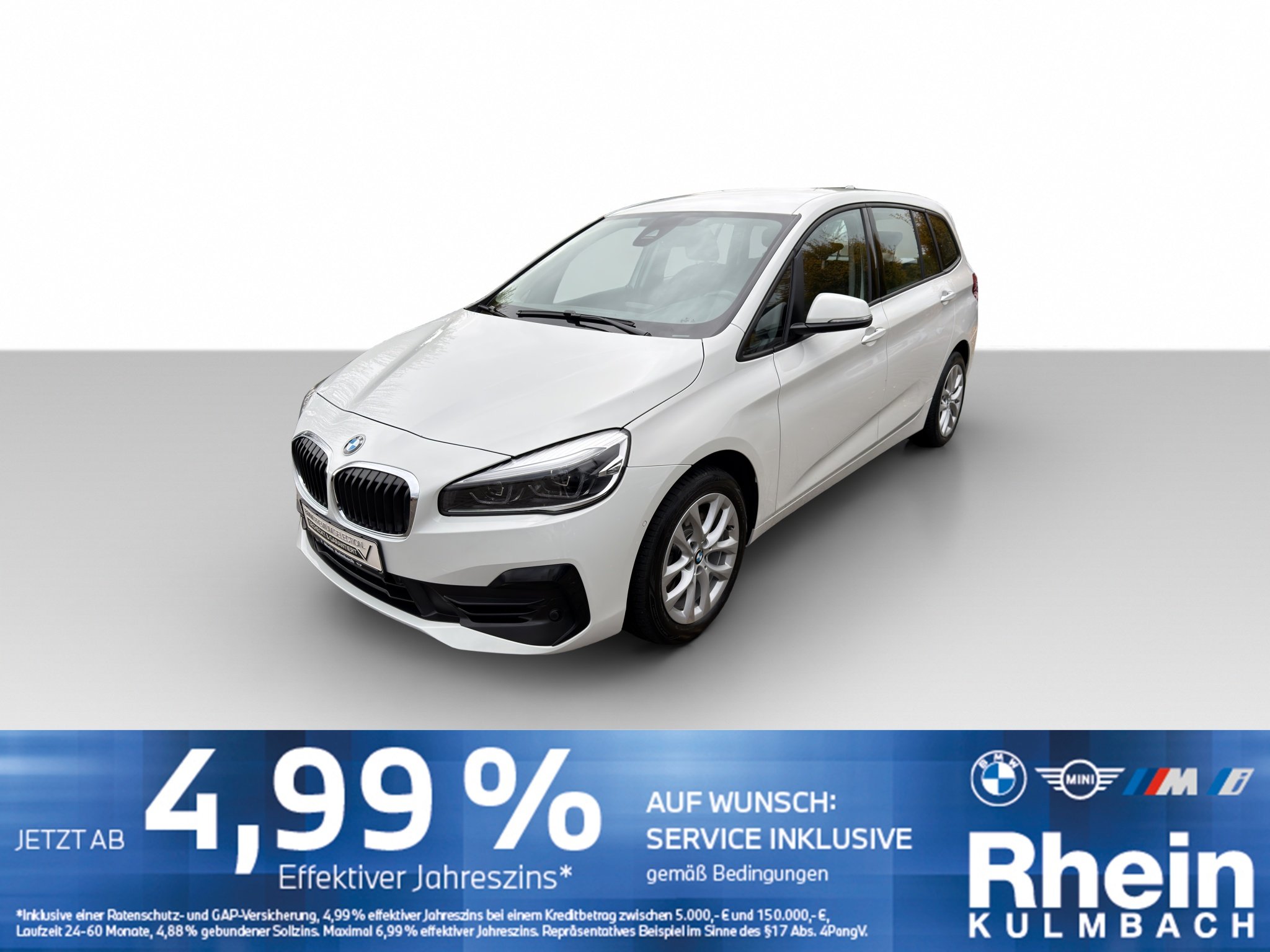 BMW 218d Gran Tourer Advantage Navi LED Sportsitze