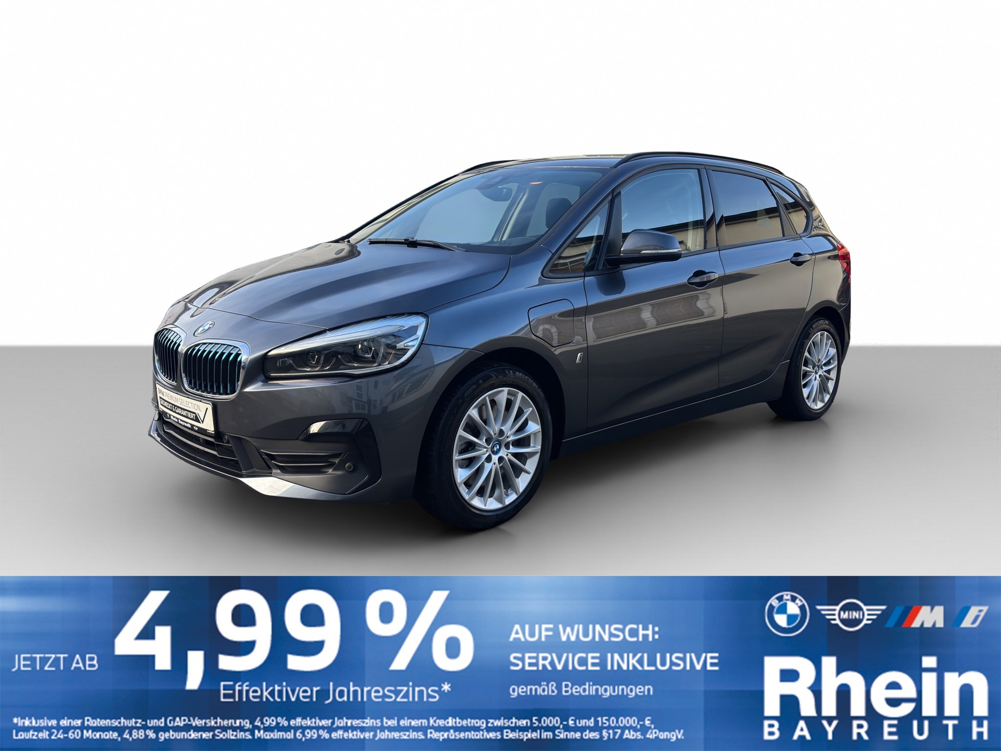BMW 225xe Active Tourer Advantage Navi AdapLED Alarm