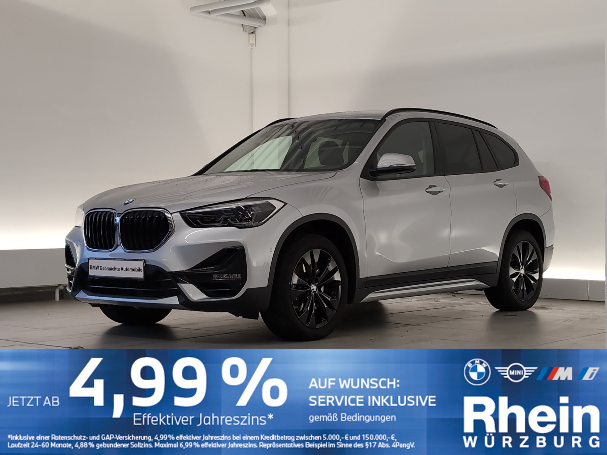 BMW X1 sDrive20i Sport Line Navi/LED/AHK/PDCvo+hi/PA