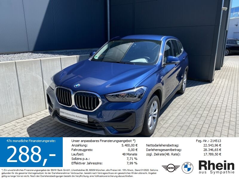 BMW X1 xDrive25e Advantage LED/NAVI/ACC/DAB/SH/PDC